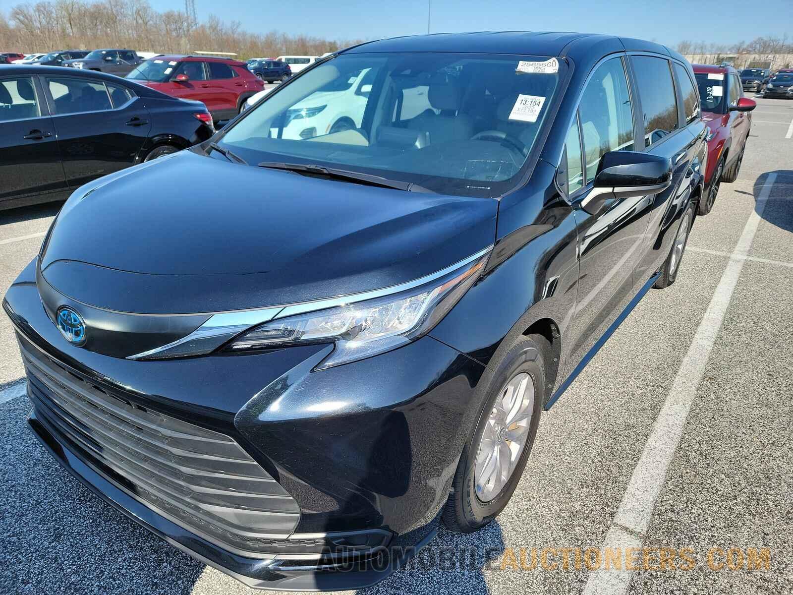 5TDKRKEC8PS166710 Toyota Sienna LE 2023