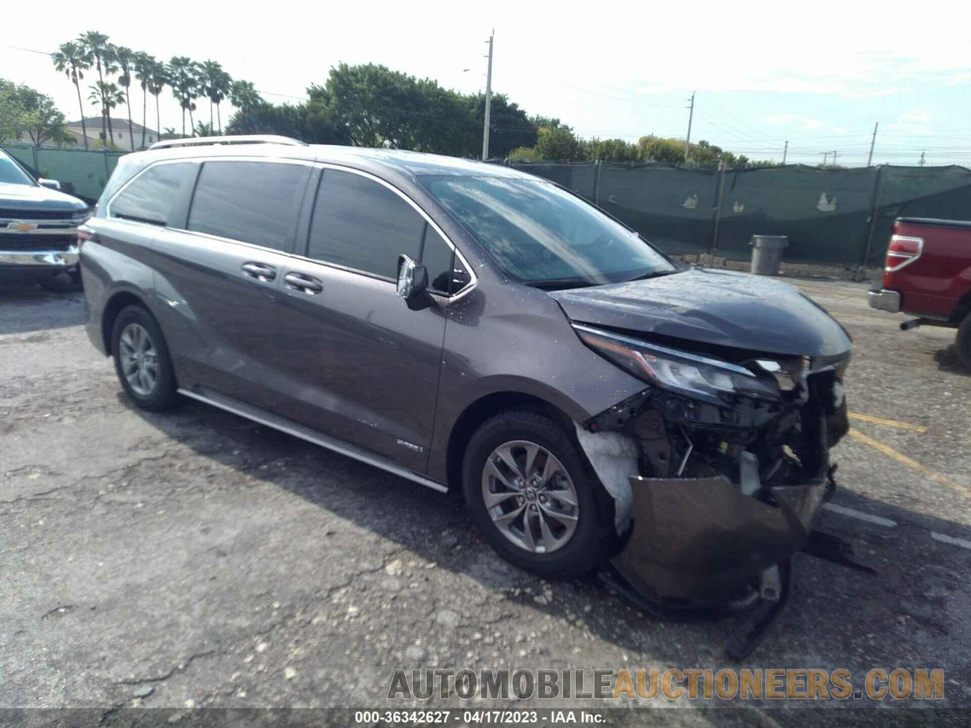 5TDKRKEC9MS031313 TOYOTA SIENNA 2021