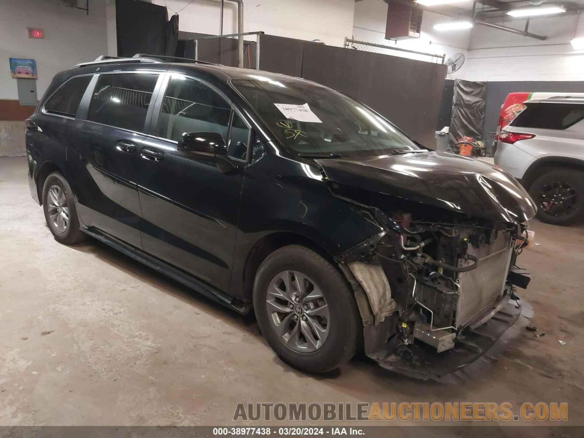 5TDKRKEC9NS078004 TOYOTA SIENNA 2022