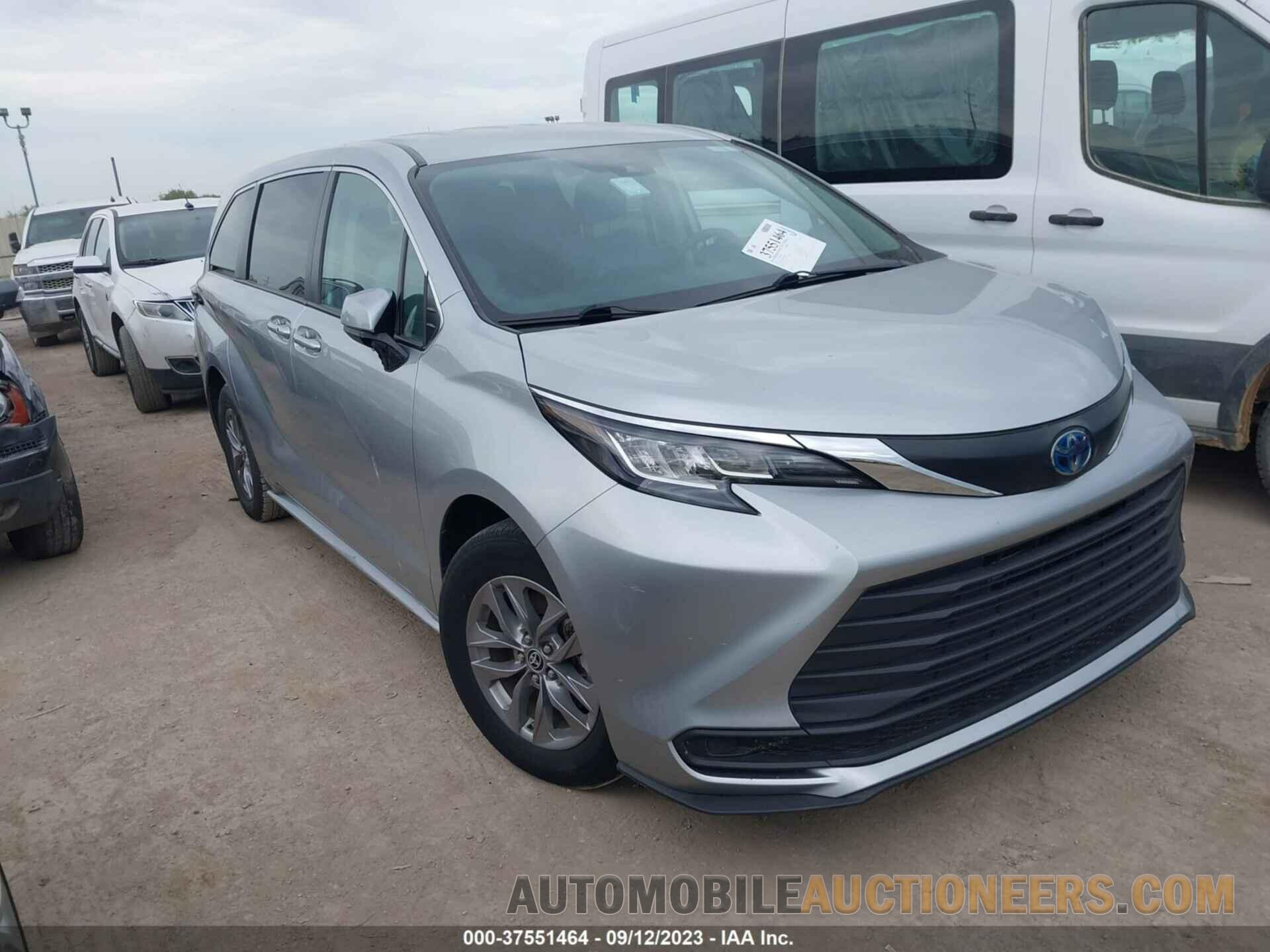 5TDKRKEC9NS082294 TOYOTA SIENNA 2022