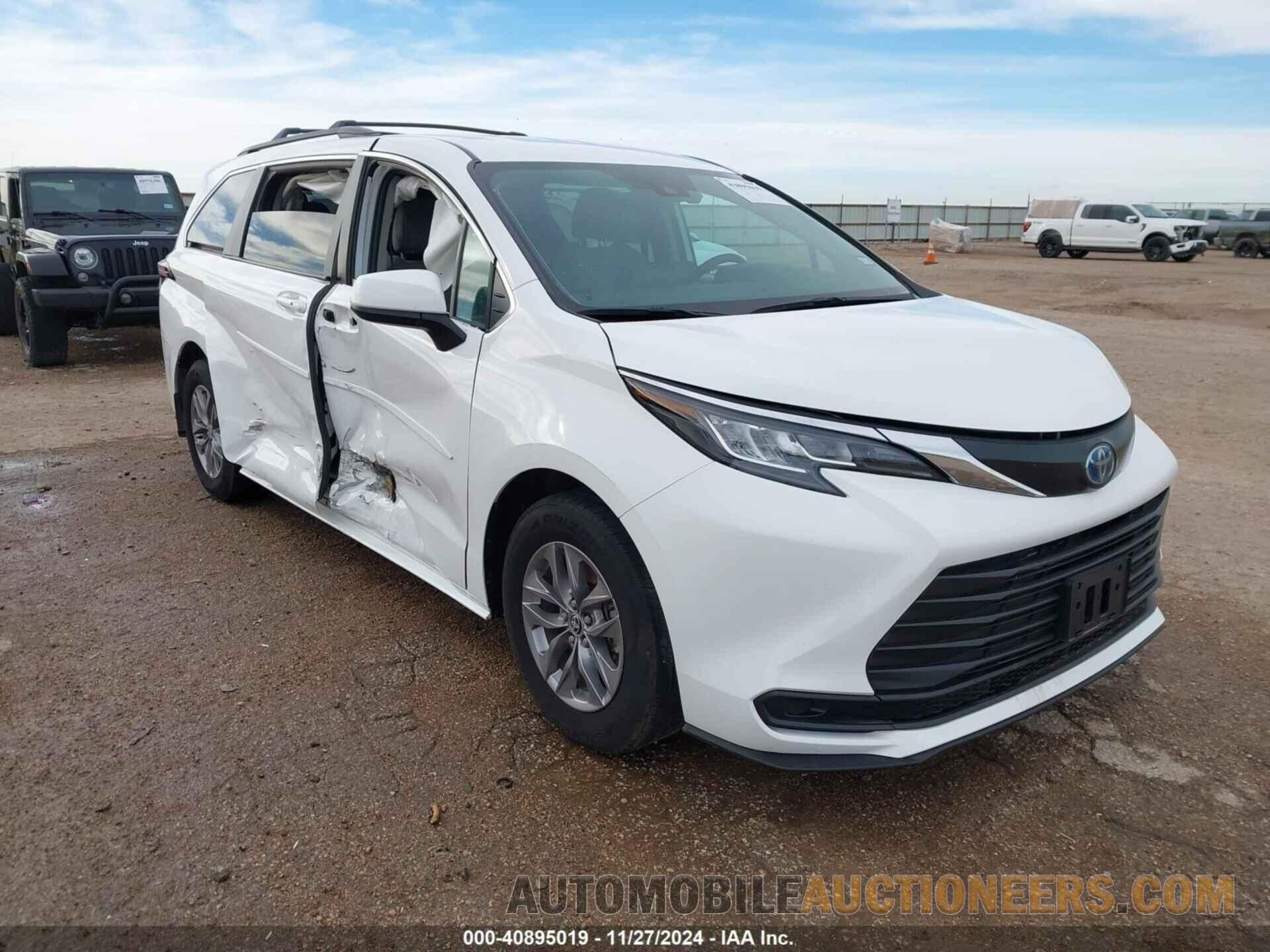 5TDKRKEC9NS130036 TOYOTA SIENNA 2022