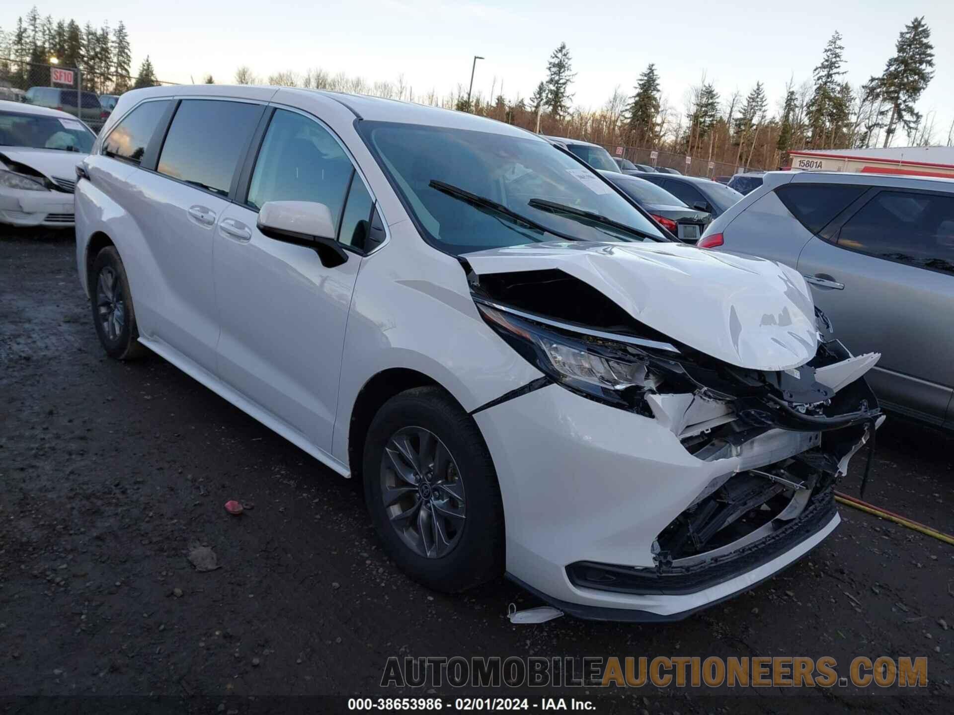 5TDKRKEC9PS156462 TOYOTA SIENNA 2023