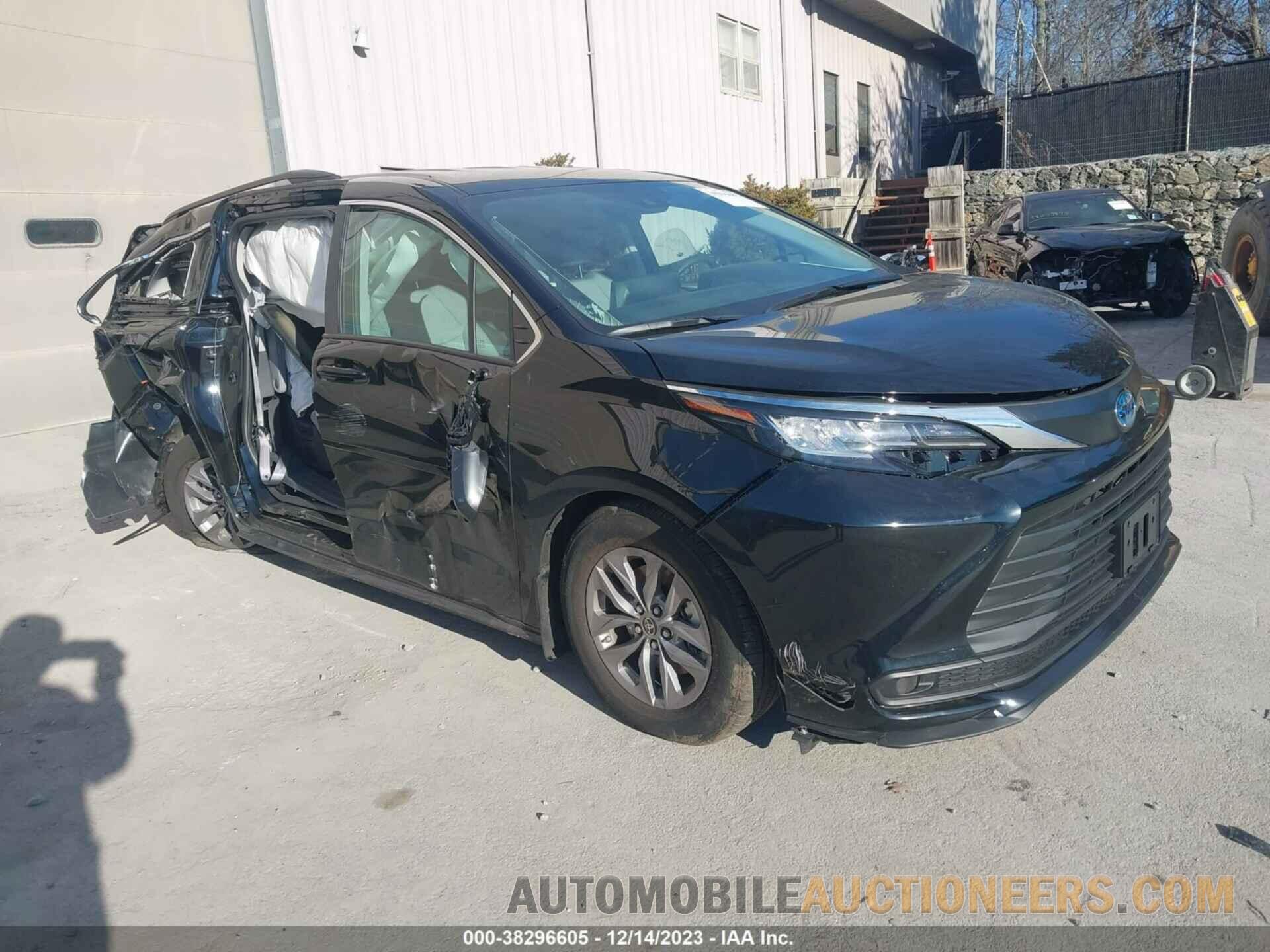 5TDKRKEC9PS173584 TOYOTA SIENNA 2023