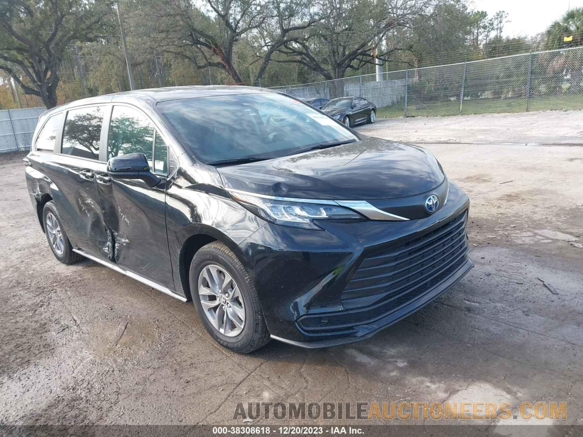 5TDKRKEC9PS173620 TOYOTA SIENNA 2023