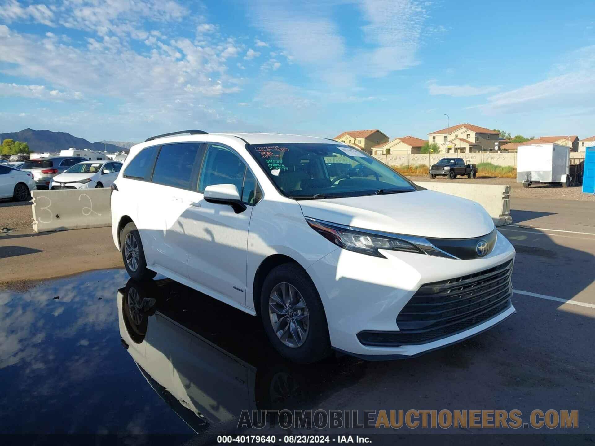 5TDKRKECXMS003973 TOYOTA SIENNA 2021