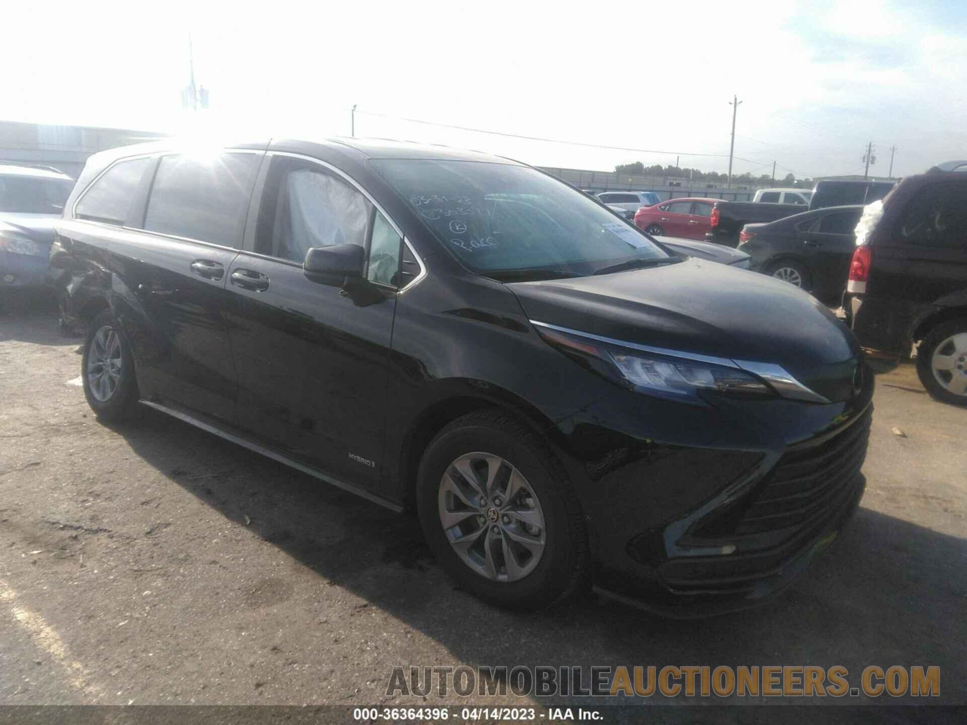 5TDKRKECXMS018053 TOYOTA SIENNA 2021