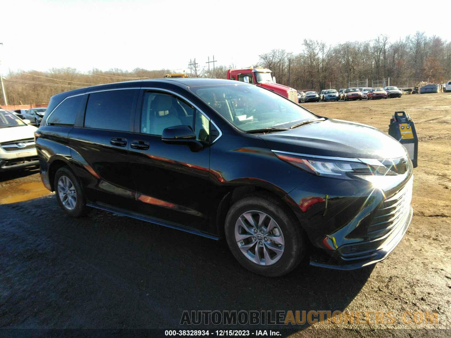 5TDKRKECXNS110376 TOYOTA SIENNA 2022