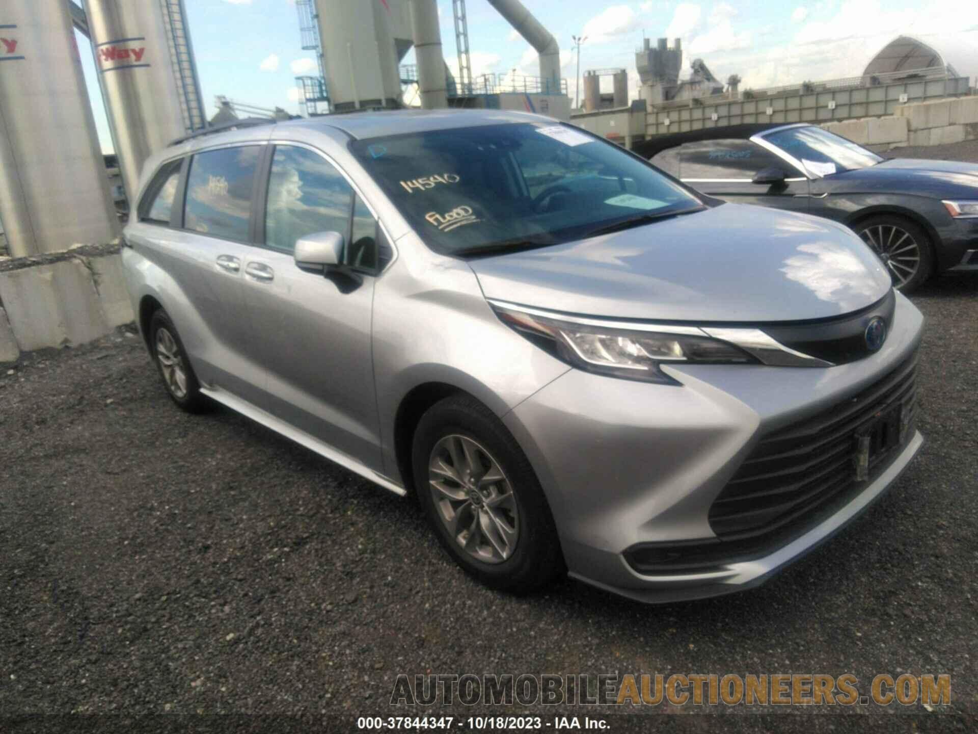 5TDKRKECXNS116100 TOYOTA SIENNA 2022