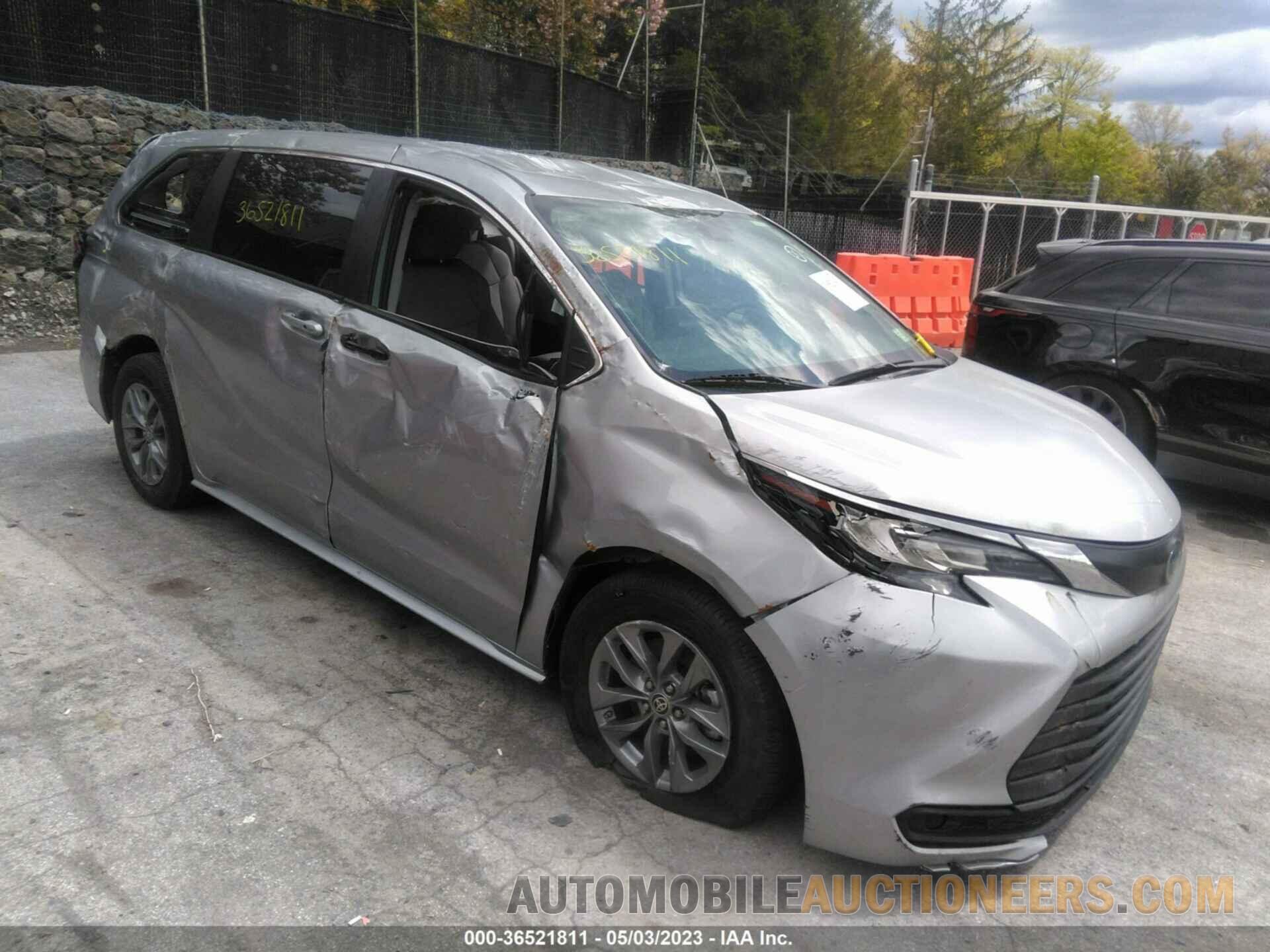 5TDKRKECXNS117196 TOYOTA SIENNA 2022