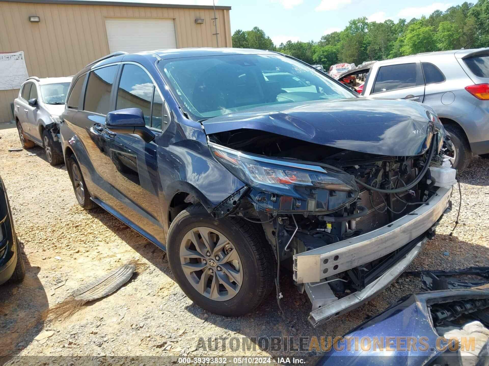 5TDKRKECXNS119739 TOYOTA SIENNA 2022