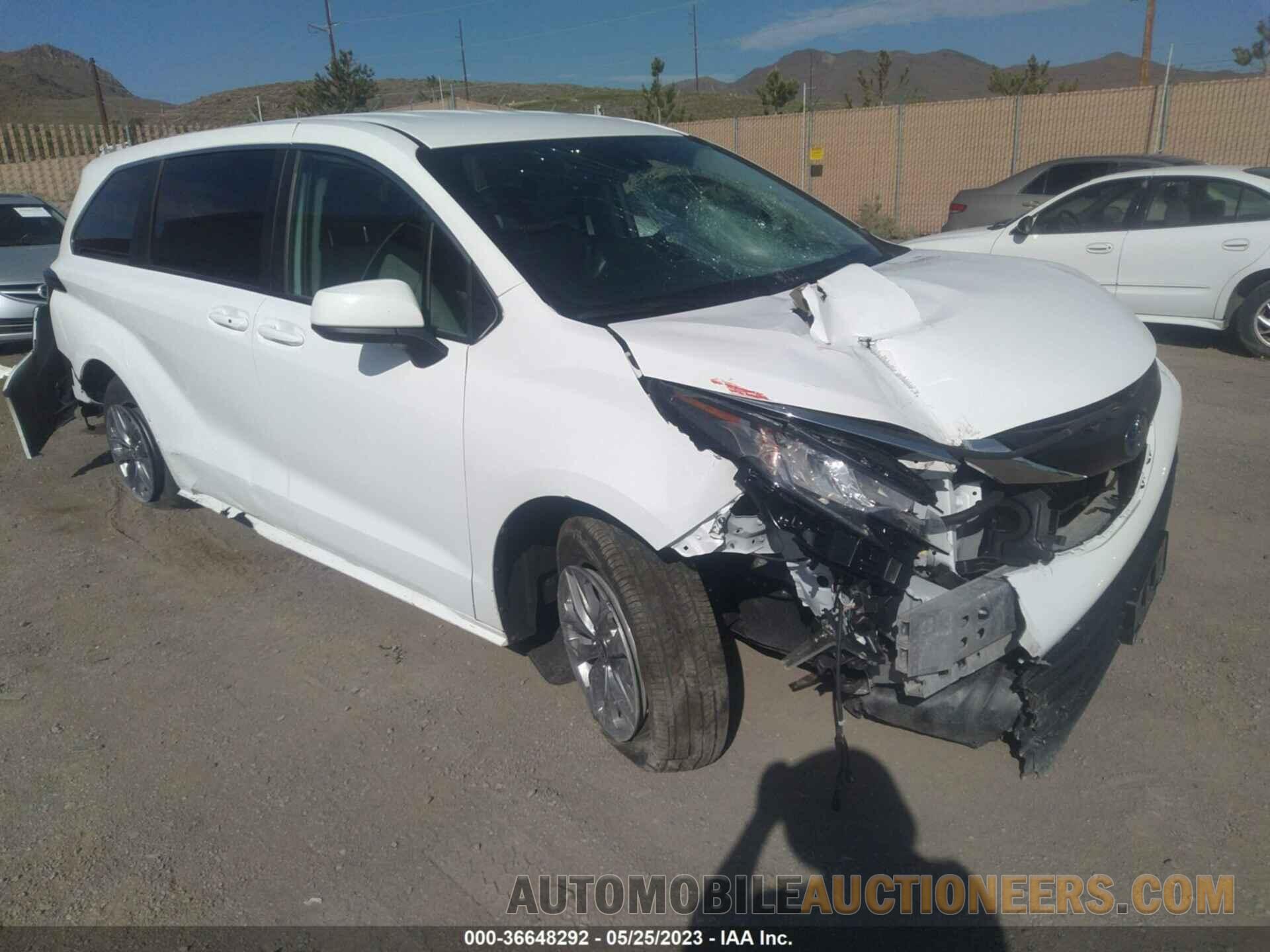 5TDKSKFC2PS075936 TOYOTA SIENNA 2023