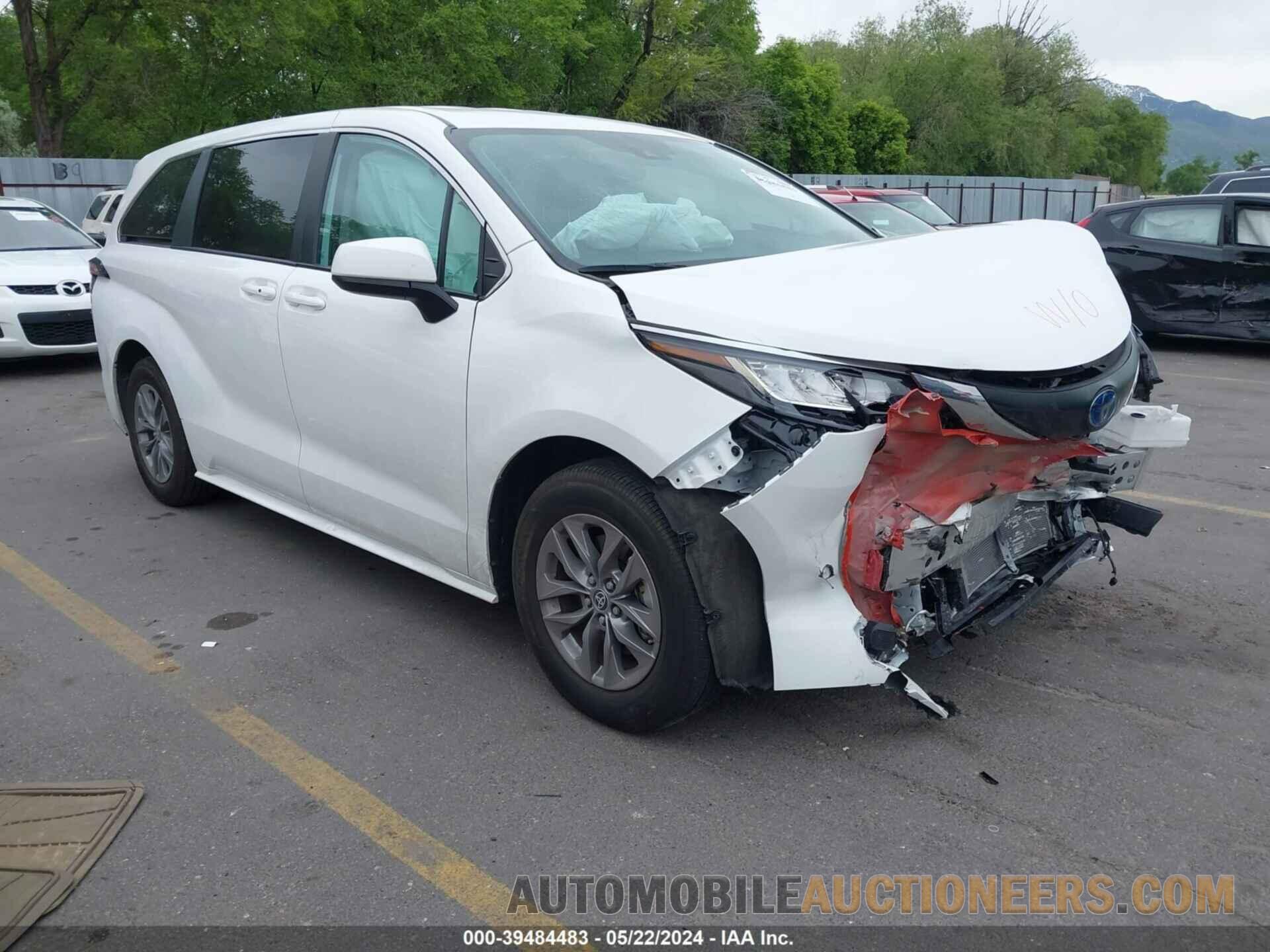 5TDKSKFC3PS075590 TOYOTA SIENNA 2023