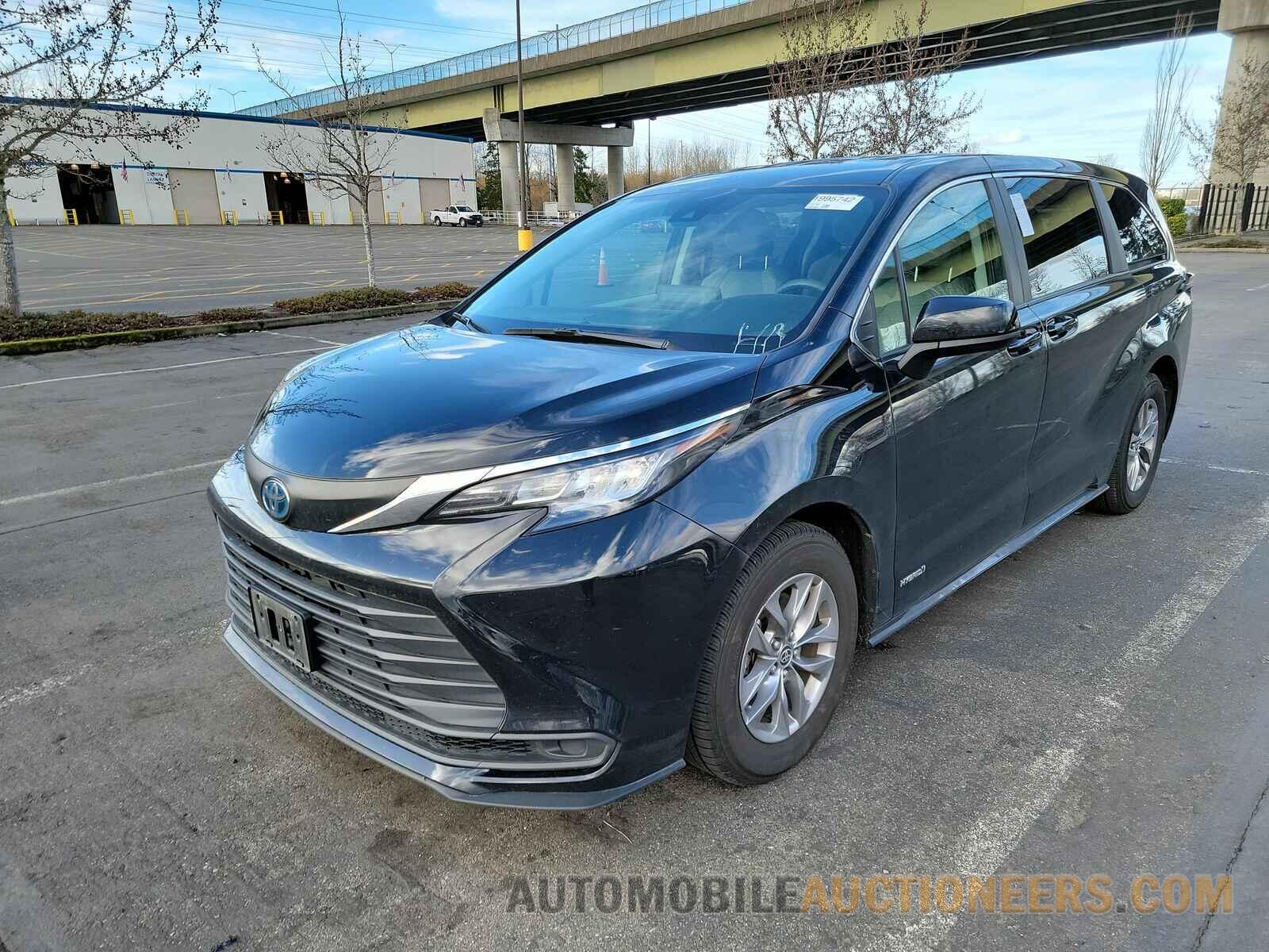 5TDKSKFC4MS002448 Toyota Sienna 2021