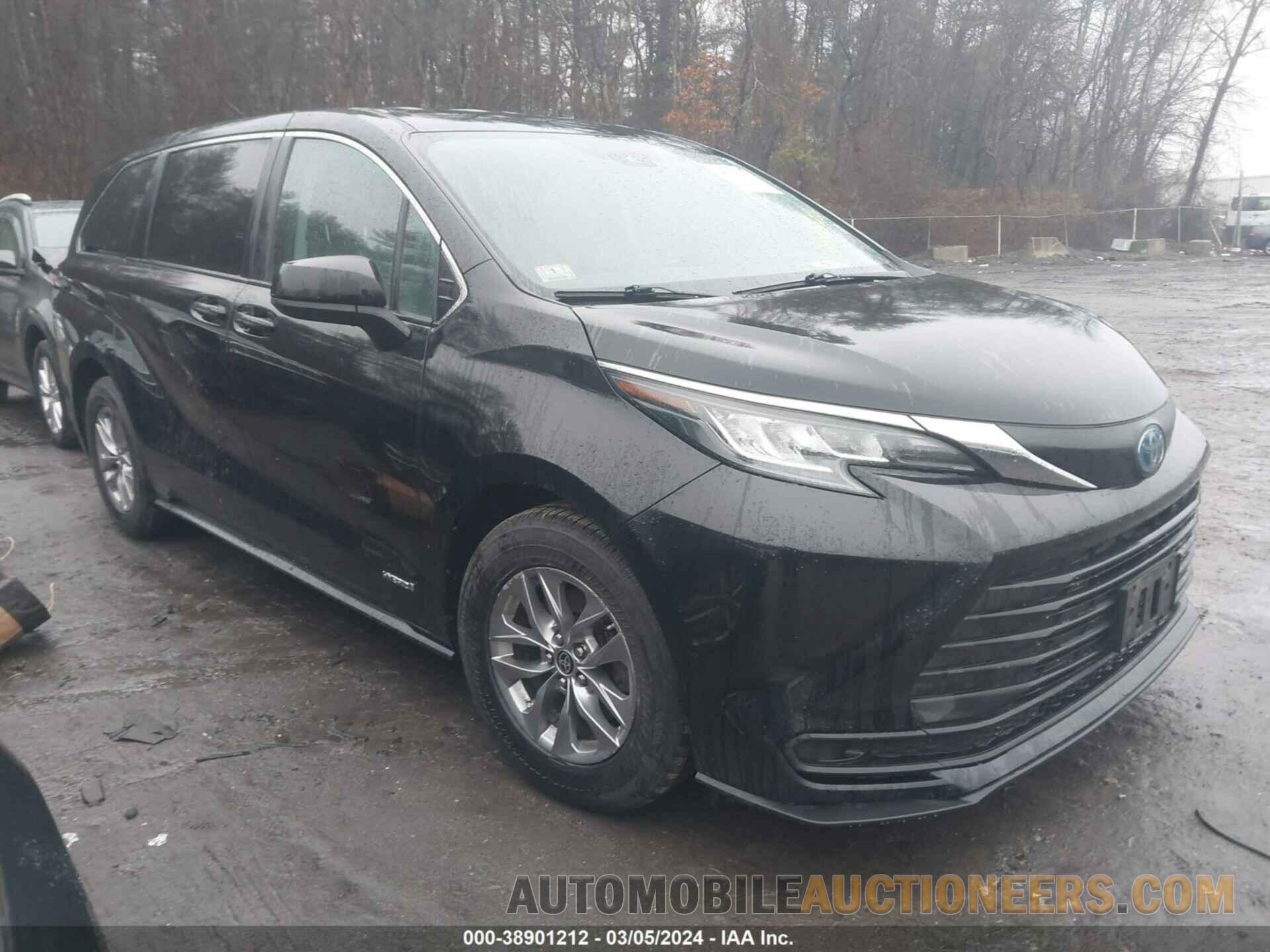 5TDKSKFC5MS006637 TOYOTA SIENNA 2021