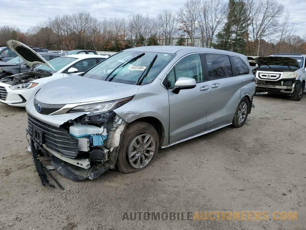 5TDKSKFC9MS003692 TOYOTA All Models 2021