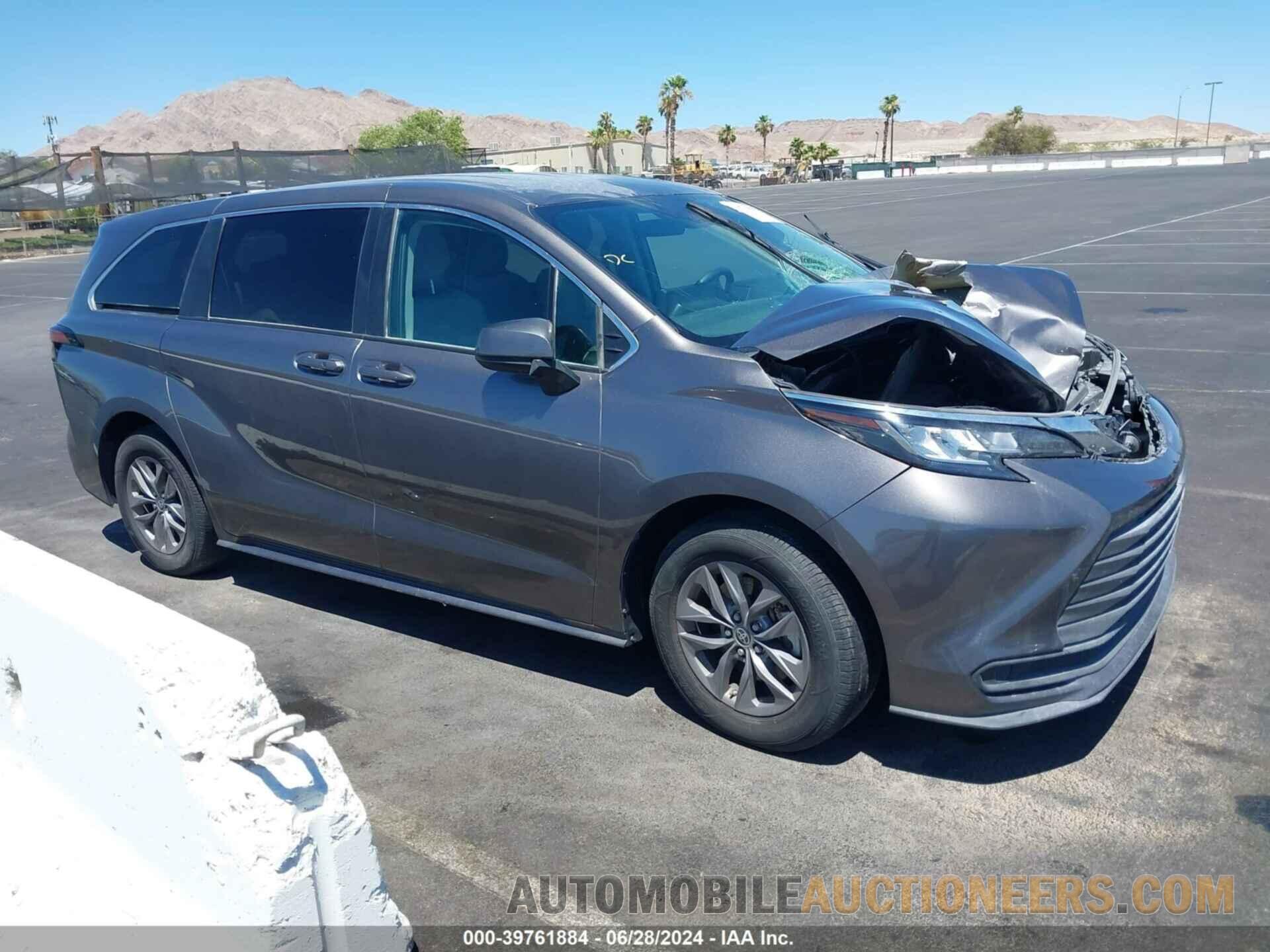 5TDKSKFC9NS062744 TOYOTA SIENNA 2022