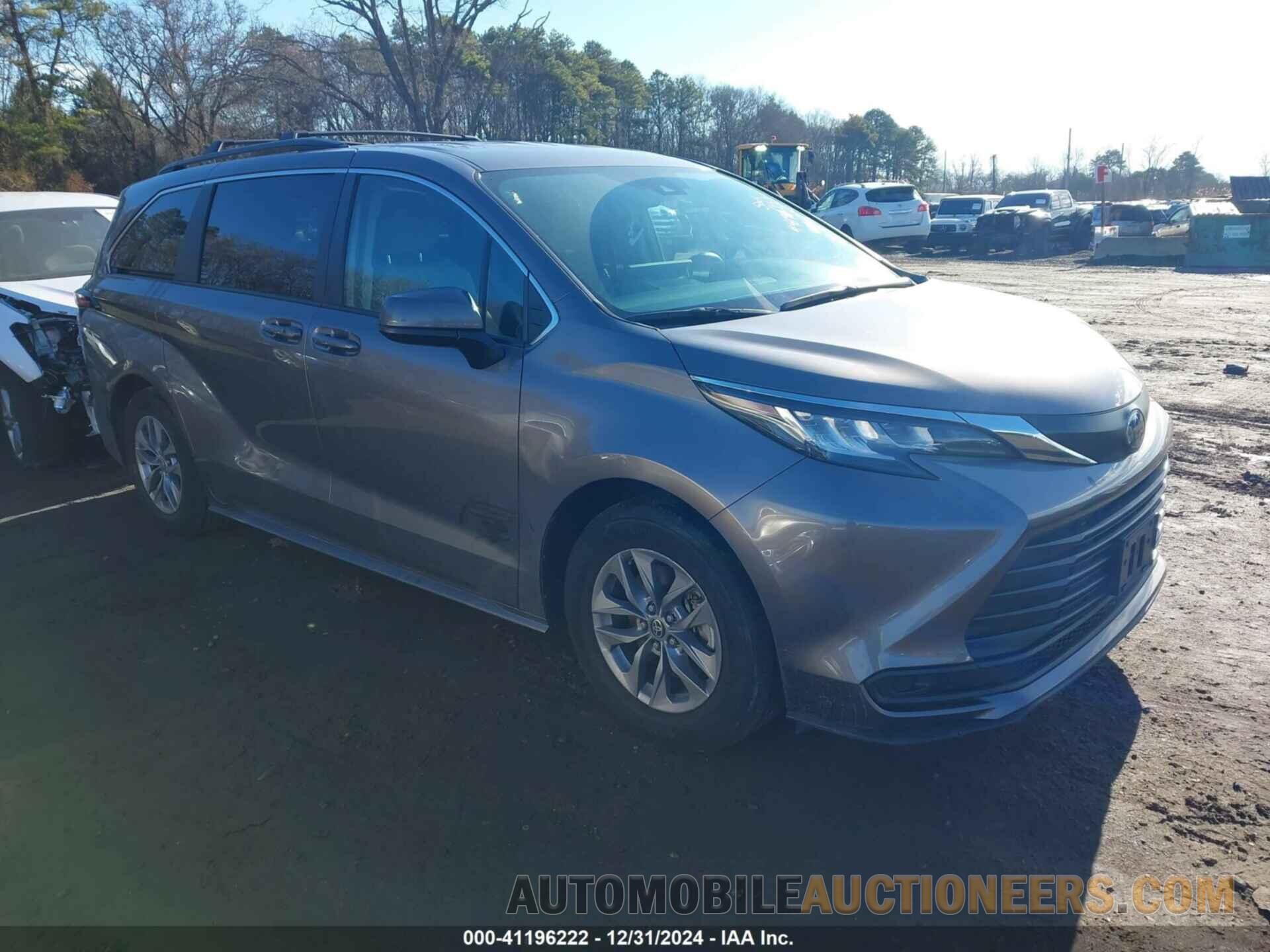 5TDKSKFCXNS053244 TOYOTA SIENNA 2022