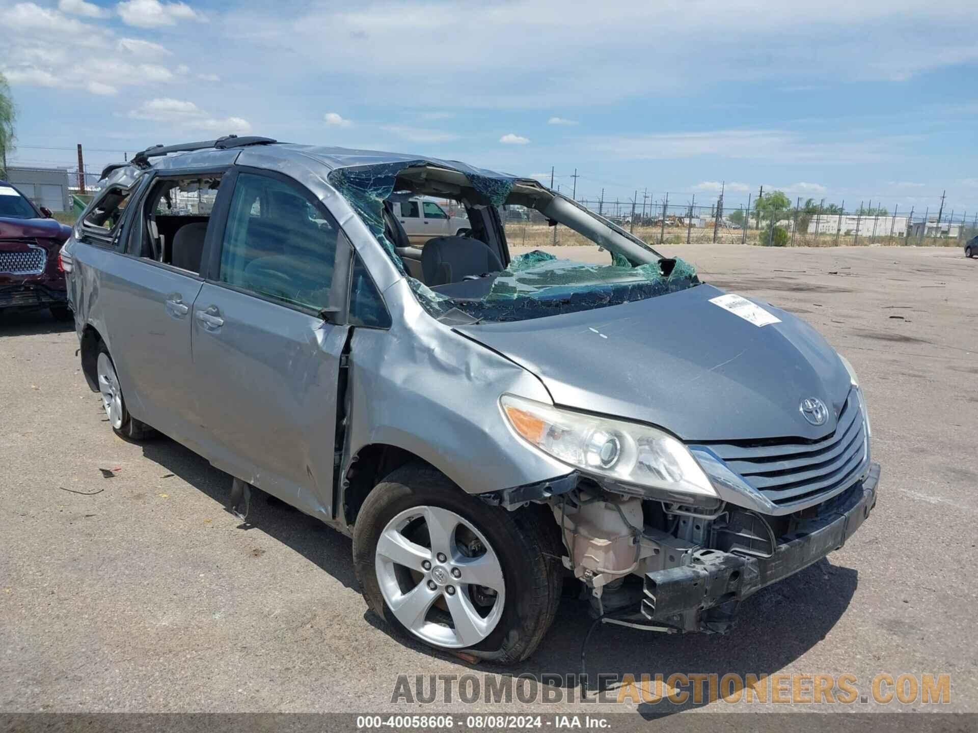 5TDKZ3DC0HS787741 TOYOTA SIENNA 2017