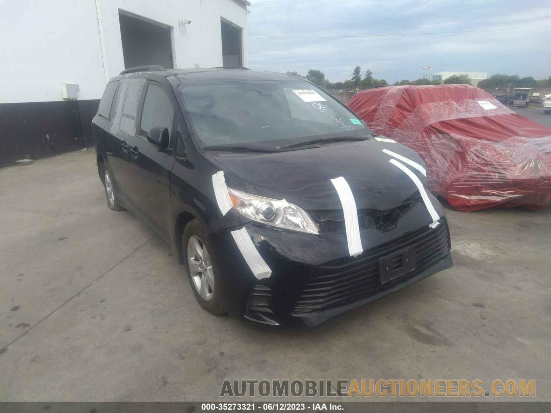 5TDKZ3DC0JS943797 TOYOTA SIENNA 2018