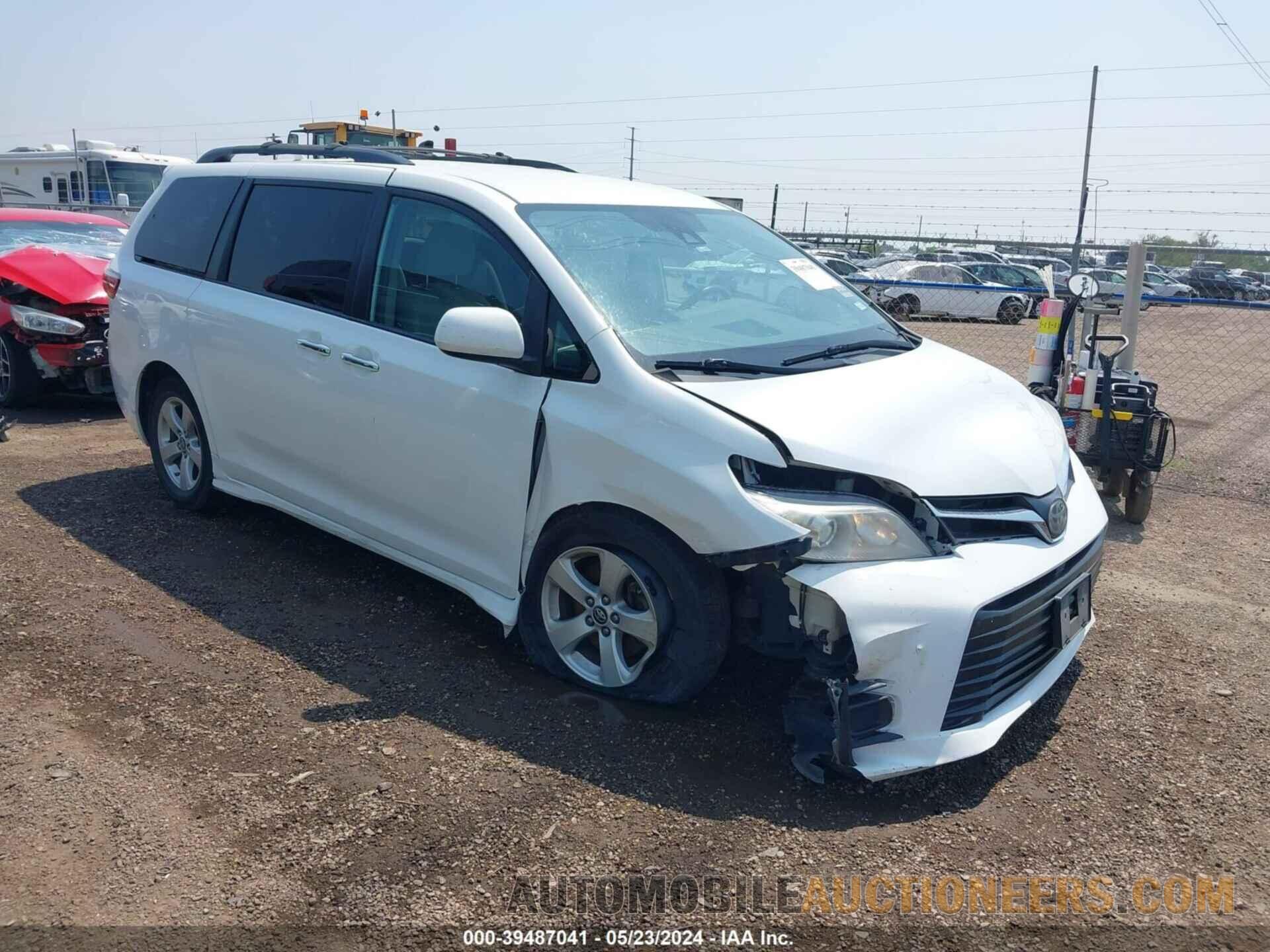 5TDKZ3DC0KS968958 TOYOTA SIENNA 2019