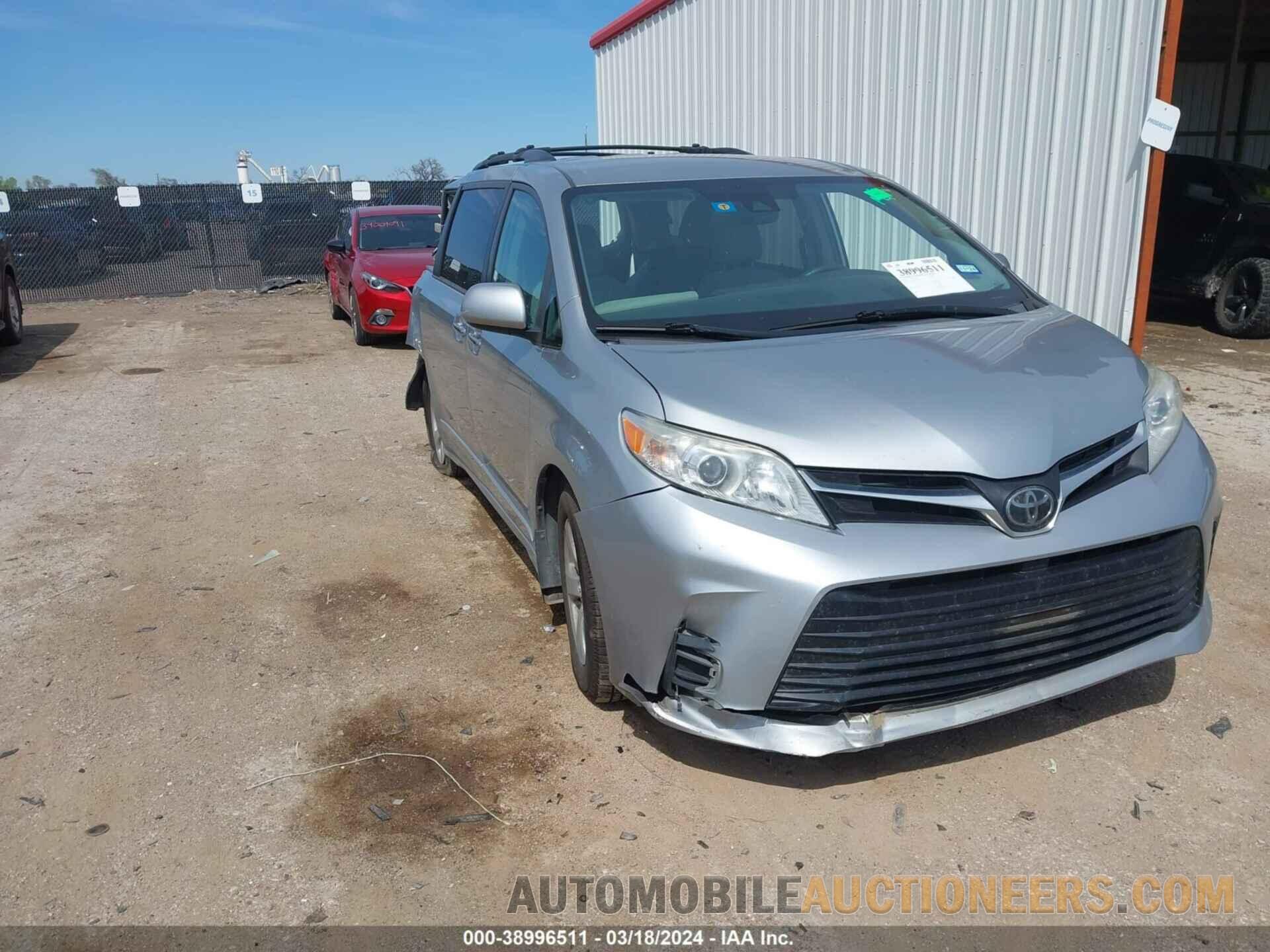 5TDKZ3DC0KS975439 TOYOTA SIENNA 2019