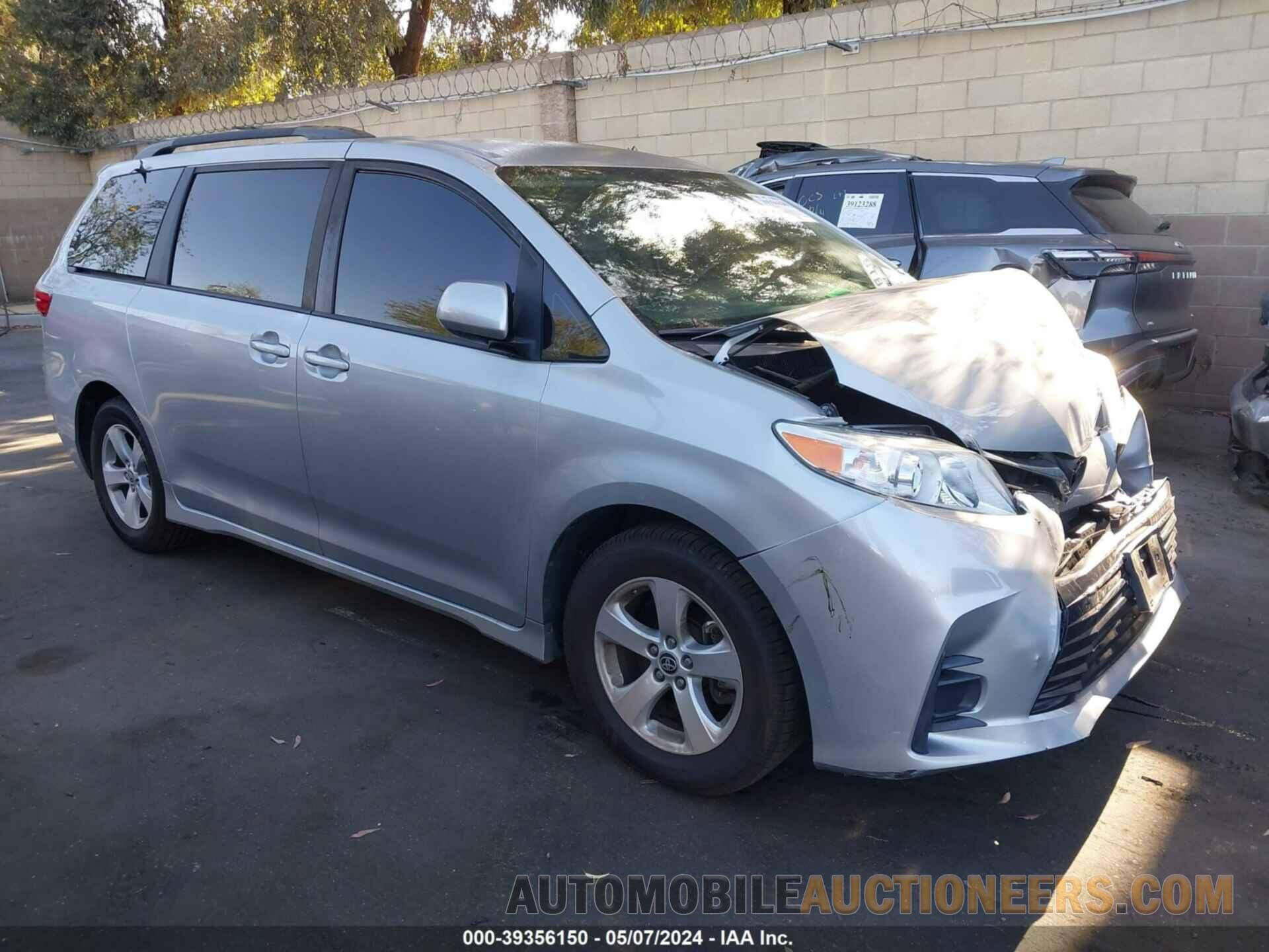 5TDKZ3DC0LS072905 TOYOTA SIENNA 2020