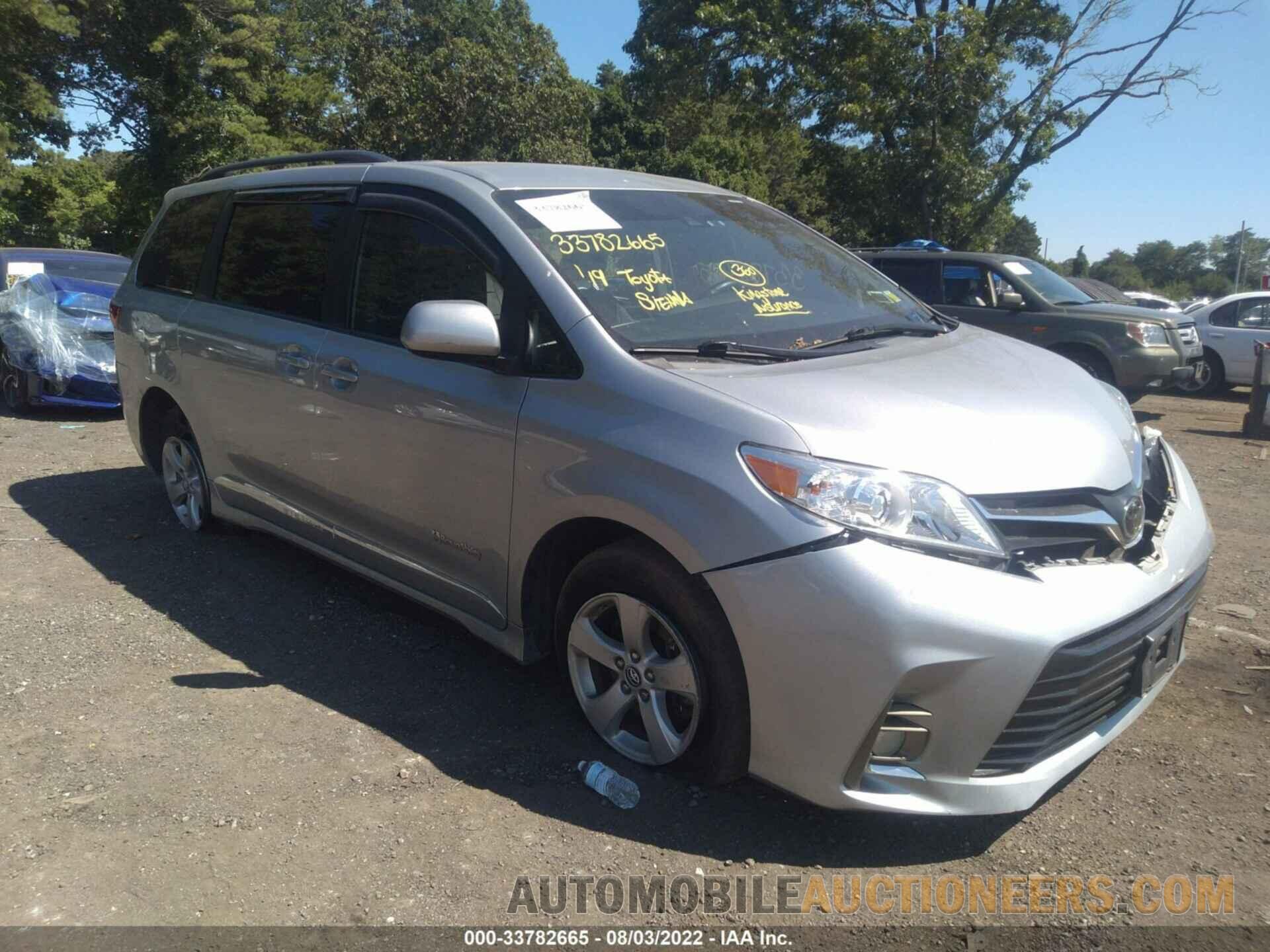 5TDKZ3DC1KS003834 TOYOTA SIENNA 2019