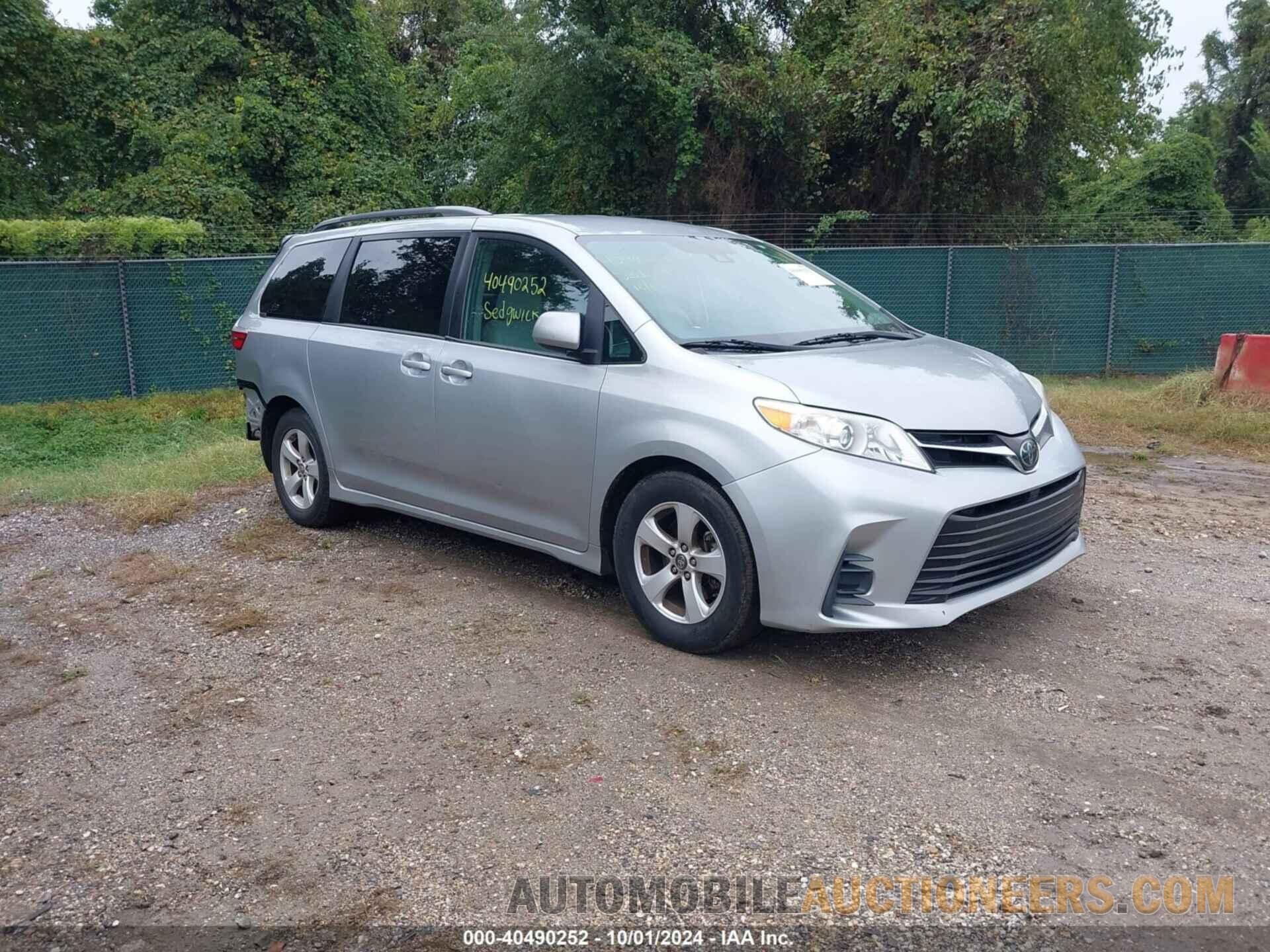 5TDKZ3DC1KS009097 TOYOTA SIENNA 2019