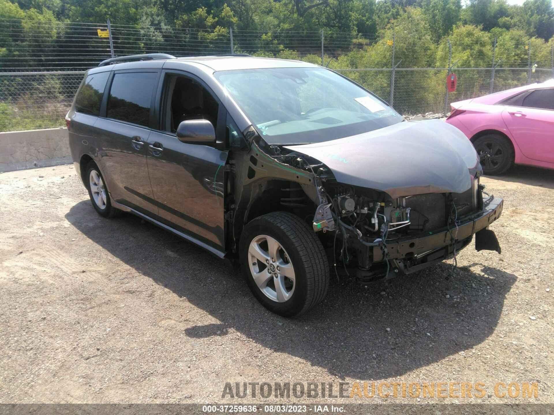 5TDKZ3DC1KS015854 TOYOTA SIENNA 2019