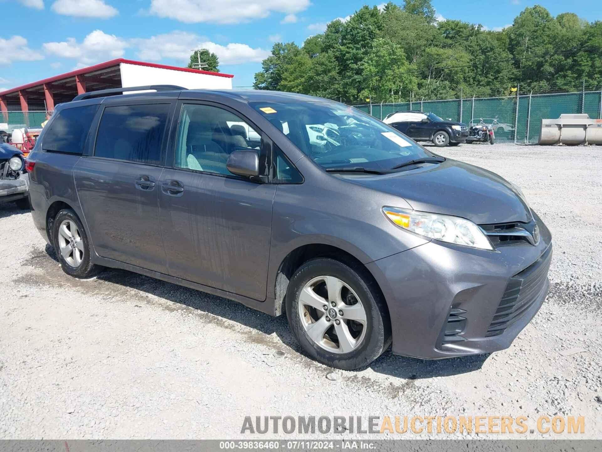 5TDKZ3DC1KS967883 TOYOTA SIENNA 2019