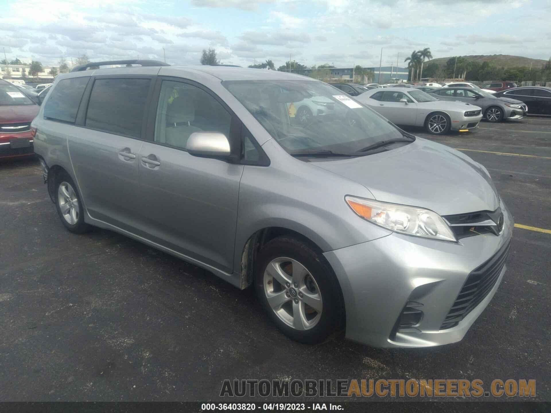 5TDKZ3DC1KS991021 TOYOTA SIENNA 2019