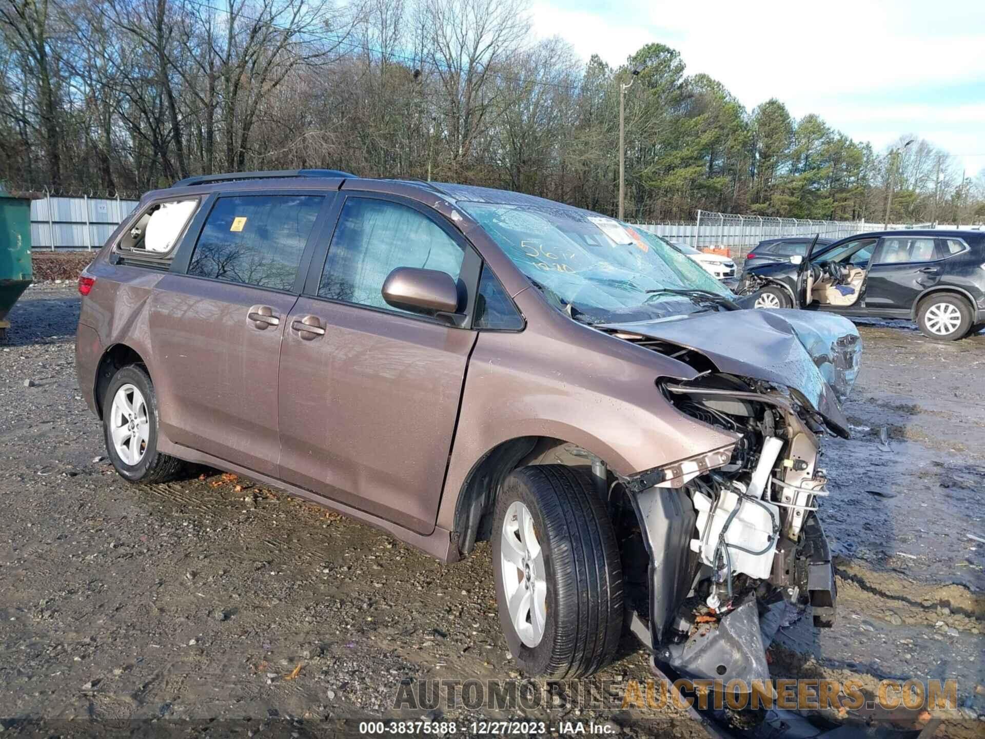 5TDKZ3DC1LS035698 TOYOTA SIENNA 2020