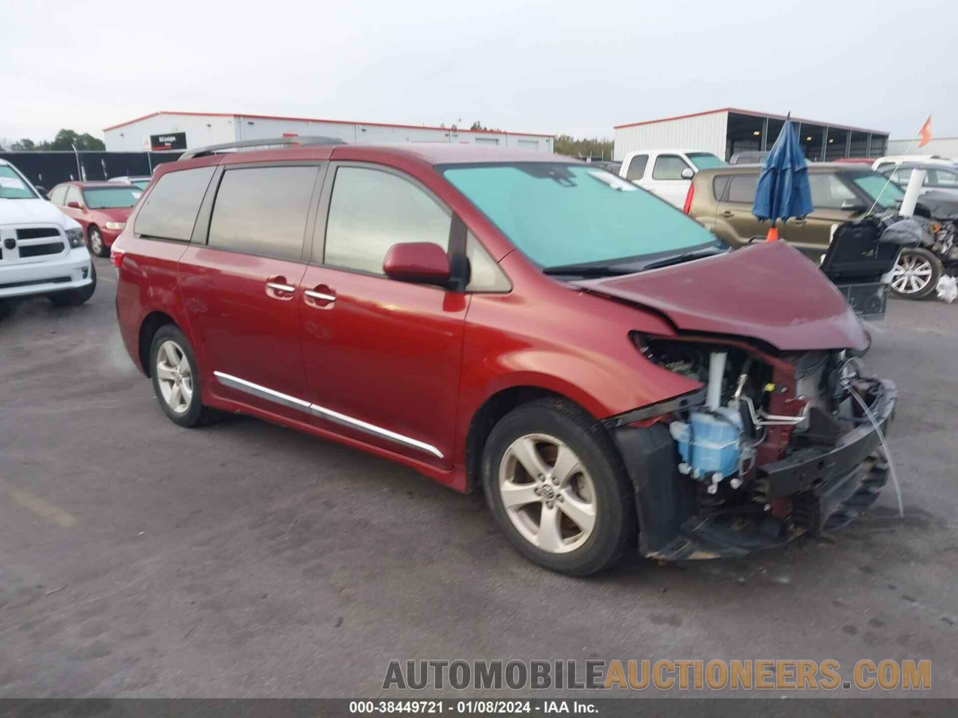 5TDKZ3DC1LS048175 TOYOTA SIENNA 2020