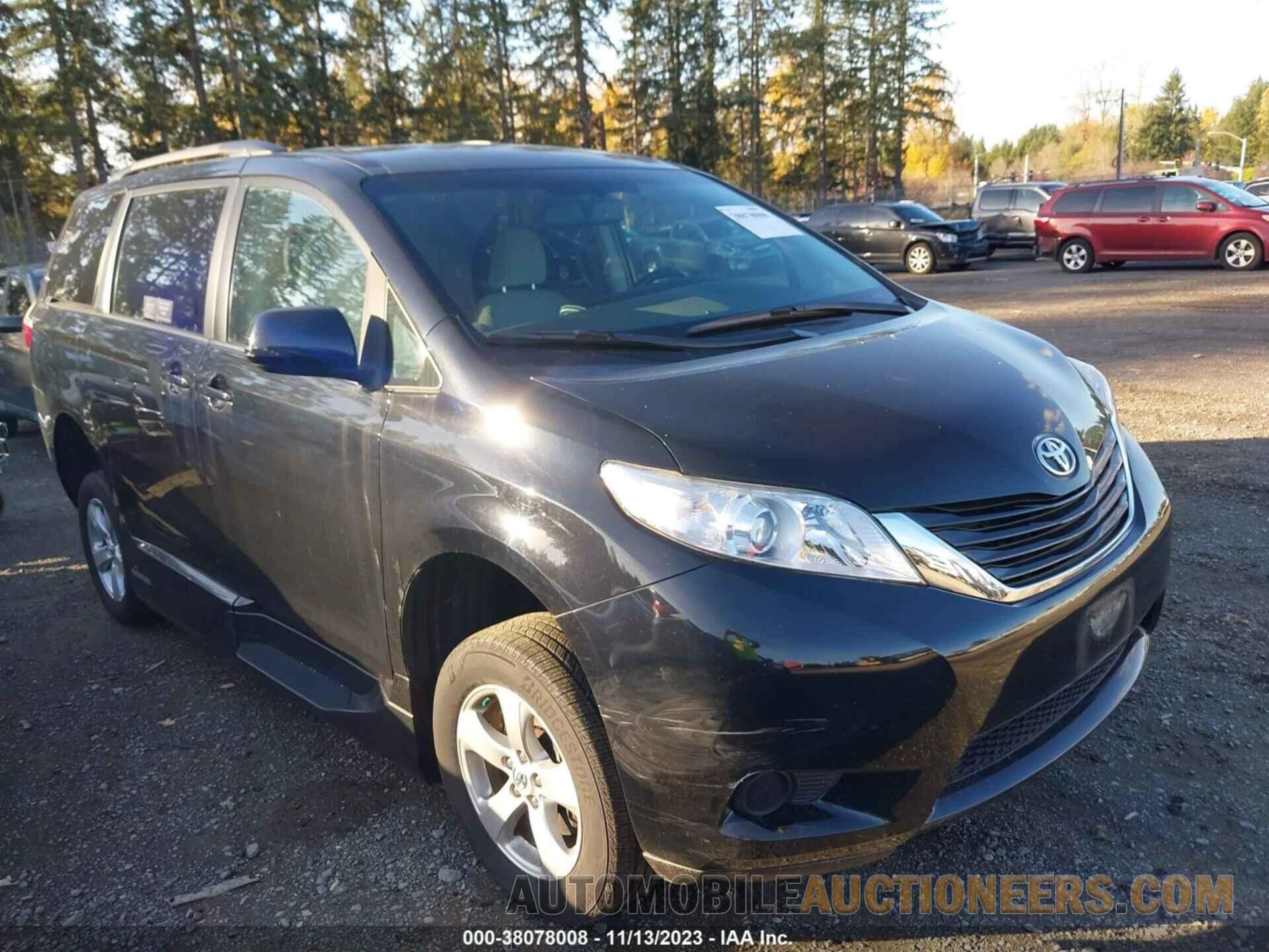 5TDKZ3DC2HS836941 TOYOTA SIENNA 2017