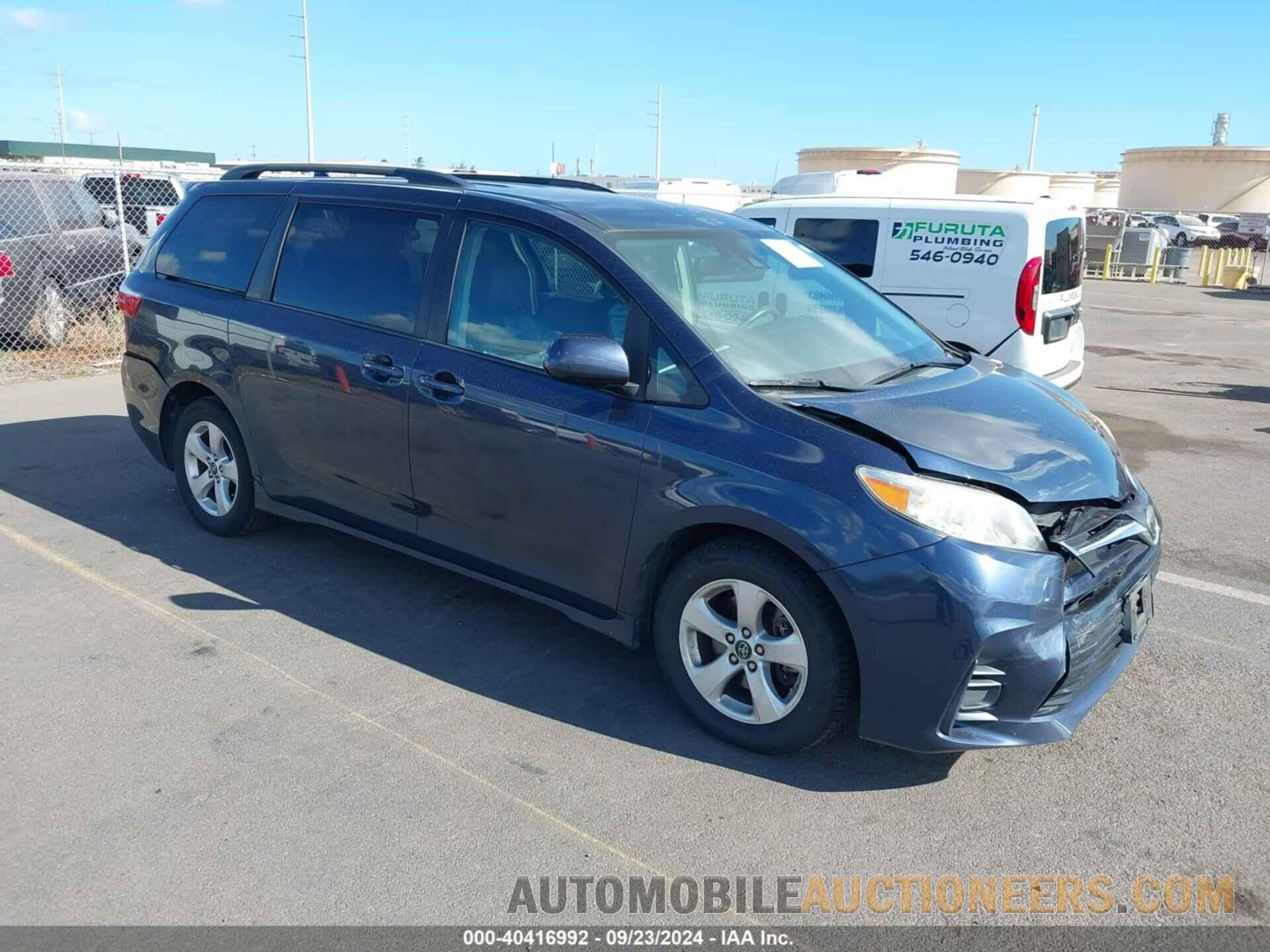 5TDKZ3DC2JS902944 TOYOTA SIENNA 2018