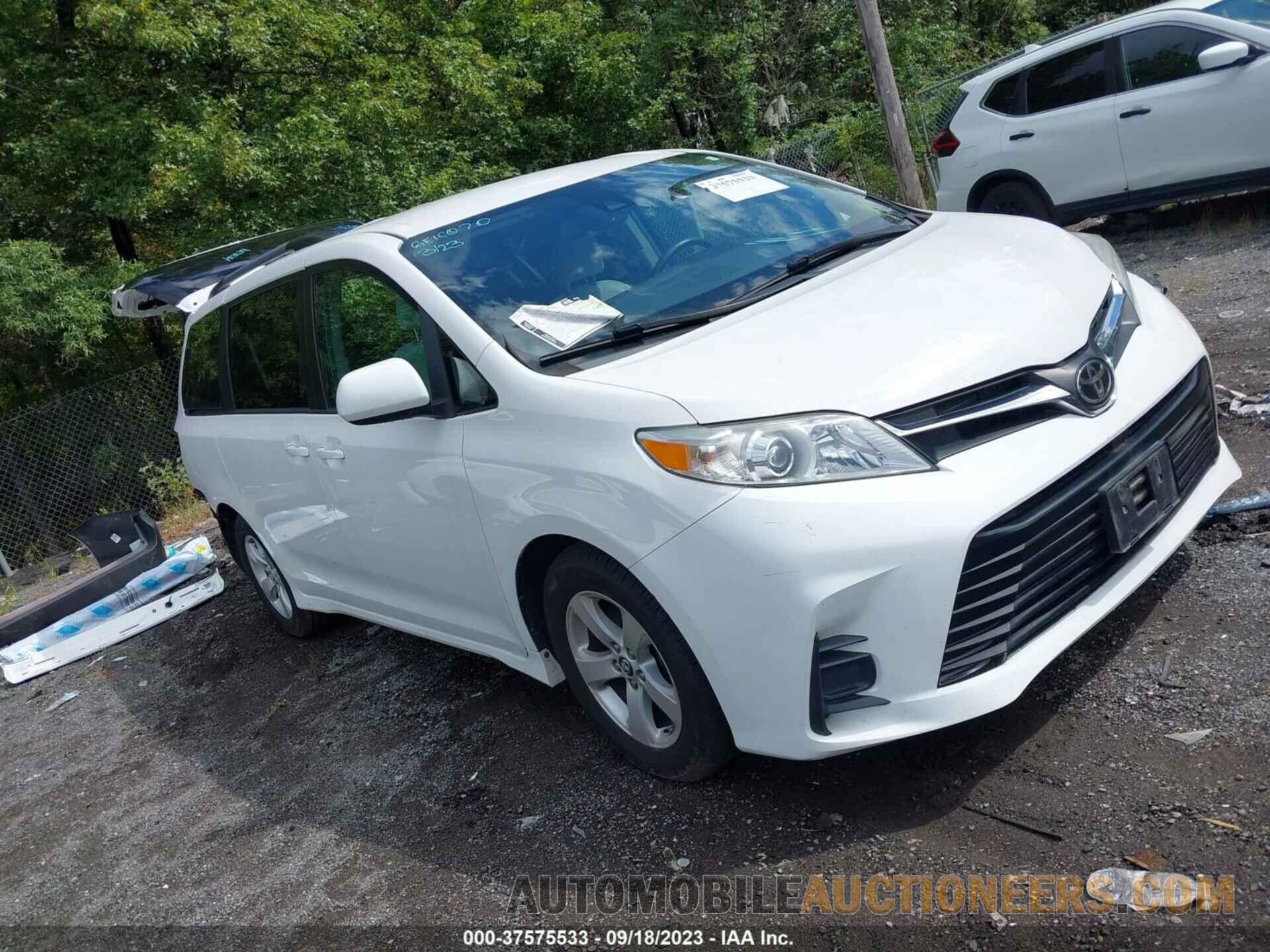 5TDKZ3DC2JS910414 TOYOTA SIENNA 2018