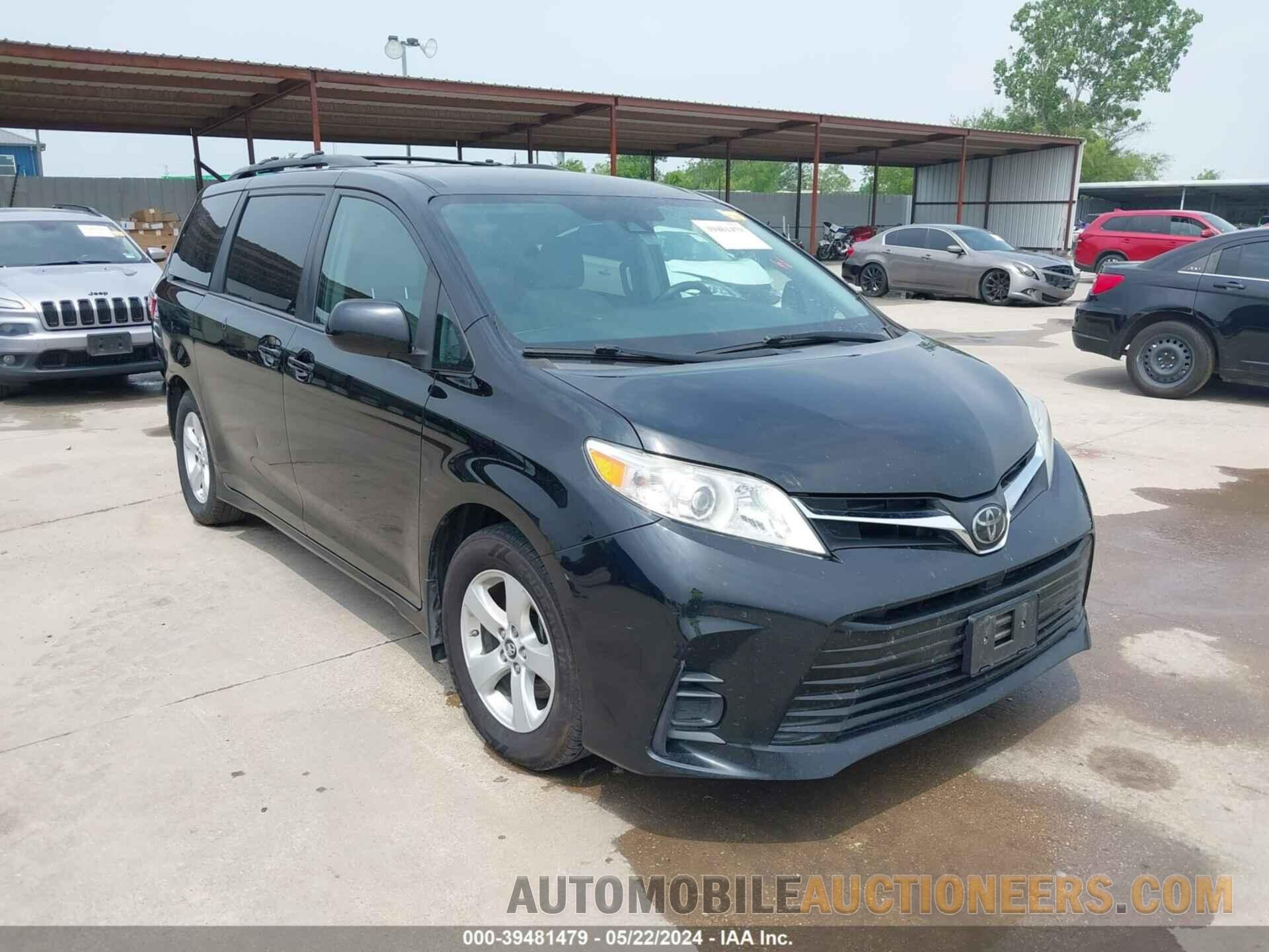 5TDKZ3DC2JS922434 TOYOTA SIENNA 2018