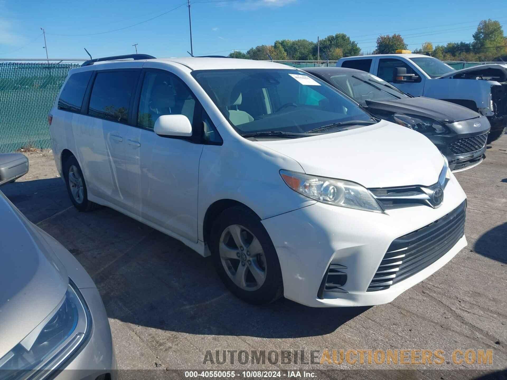 5TDKZ3DC2JS925821 TOYOTA SIENNA 2018