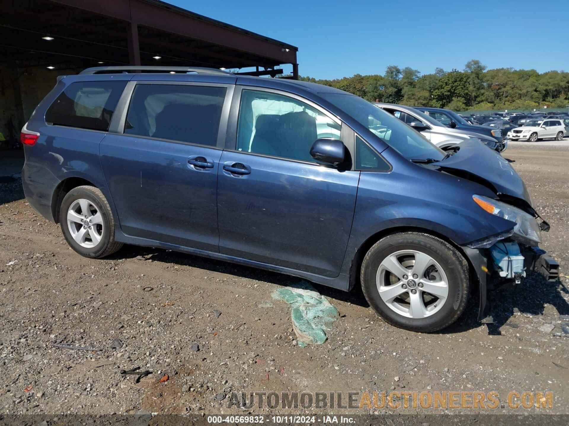 5TDKZ3DC2KS008251 TOYOTA SIENNA 2019