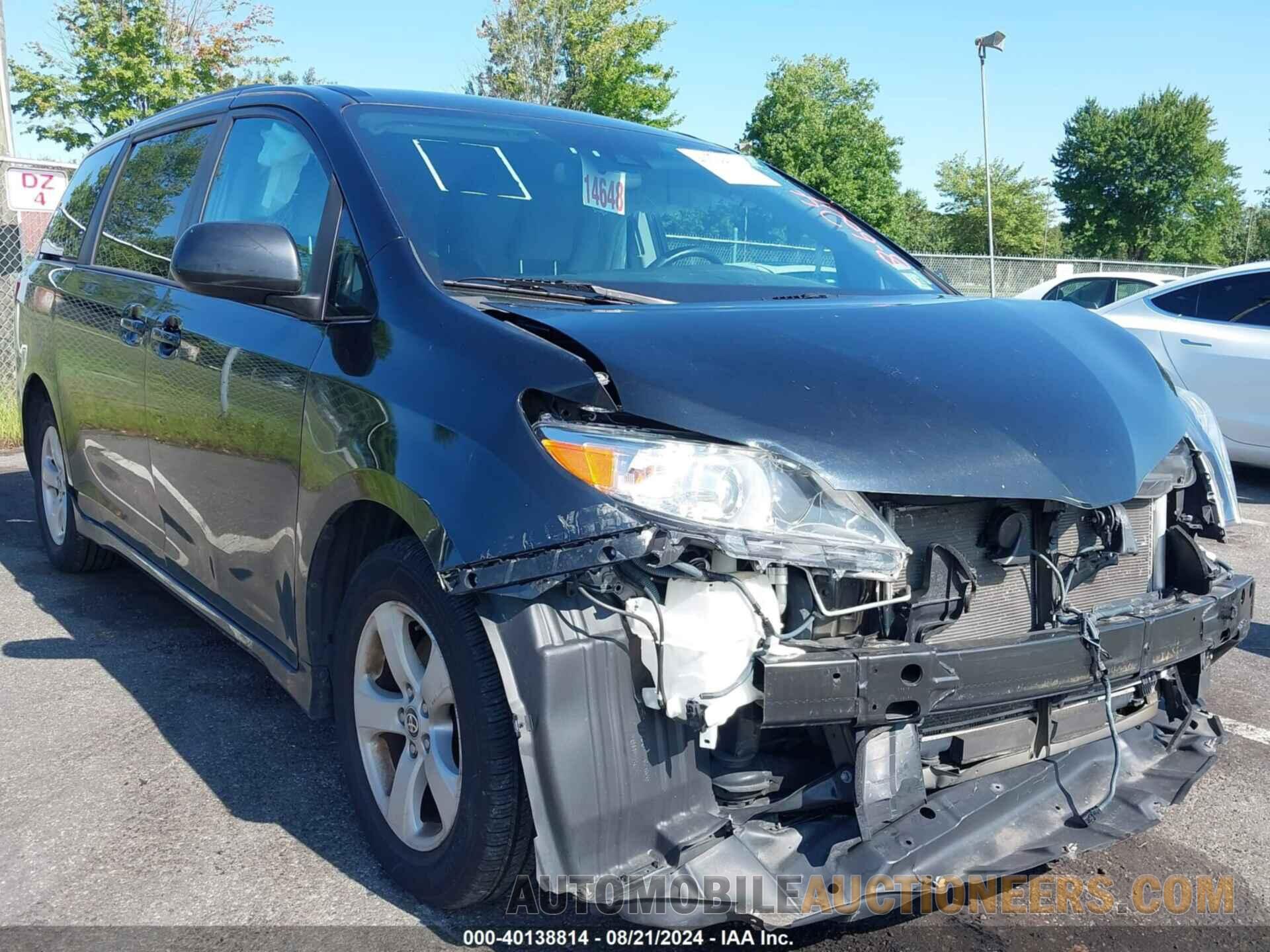 5TDKZ3DC2LS059752 TOYOTA SIENNA 2020