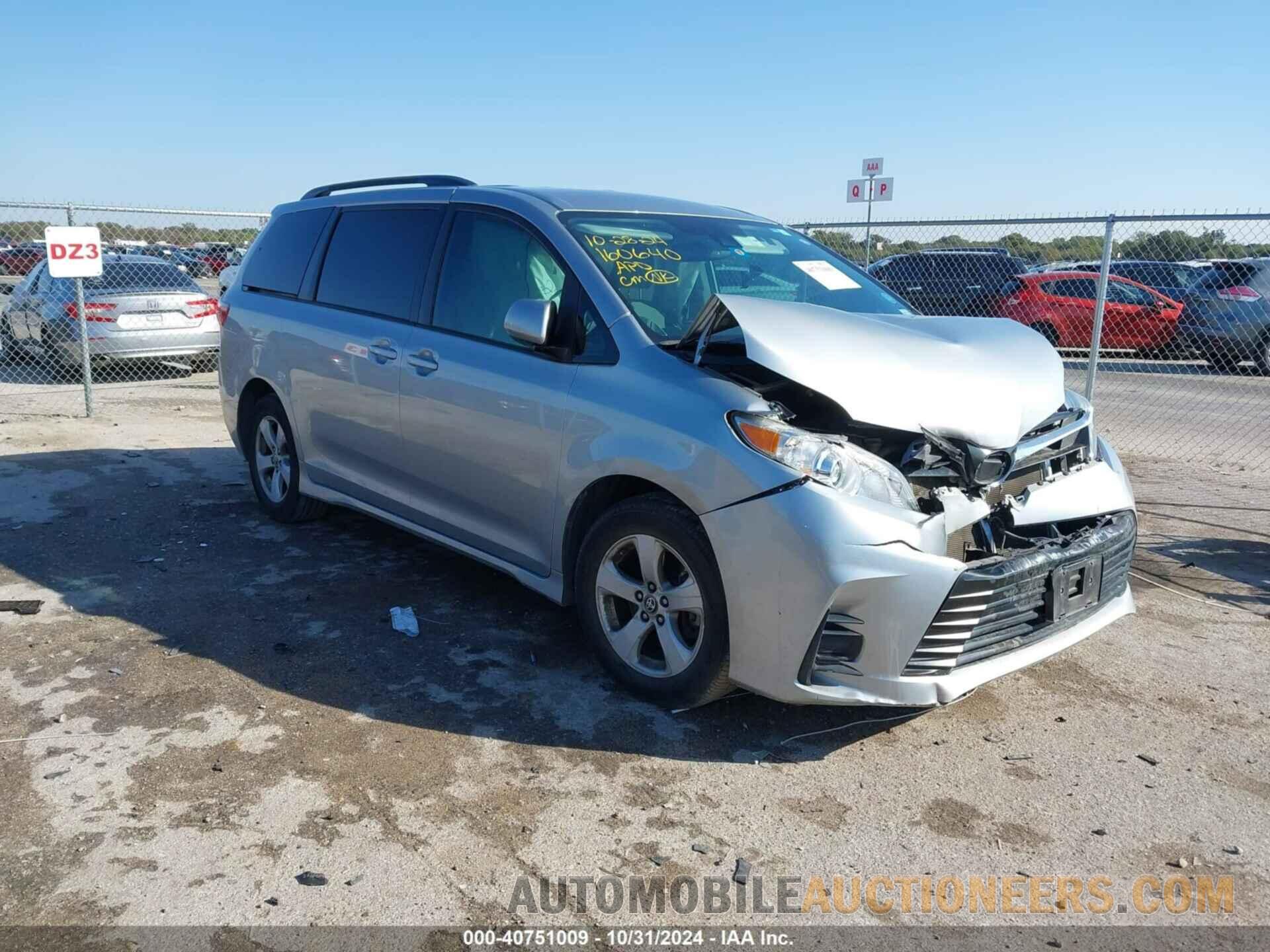 5TDKZ3DC2LS071707 TOYOTA SIENNA 2020