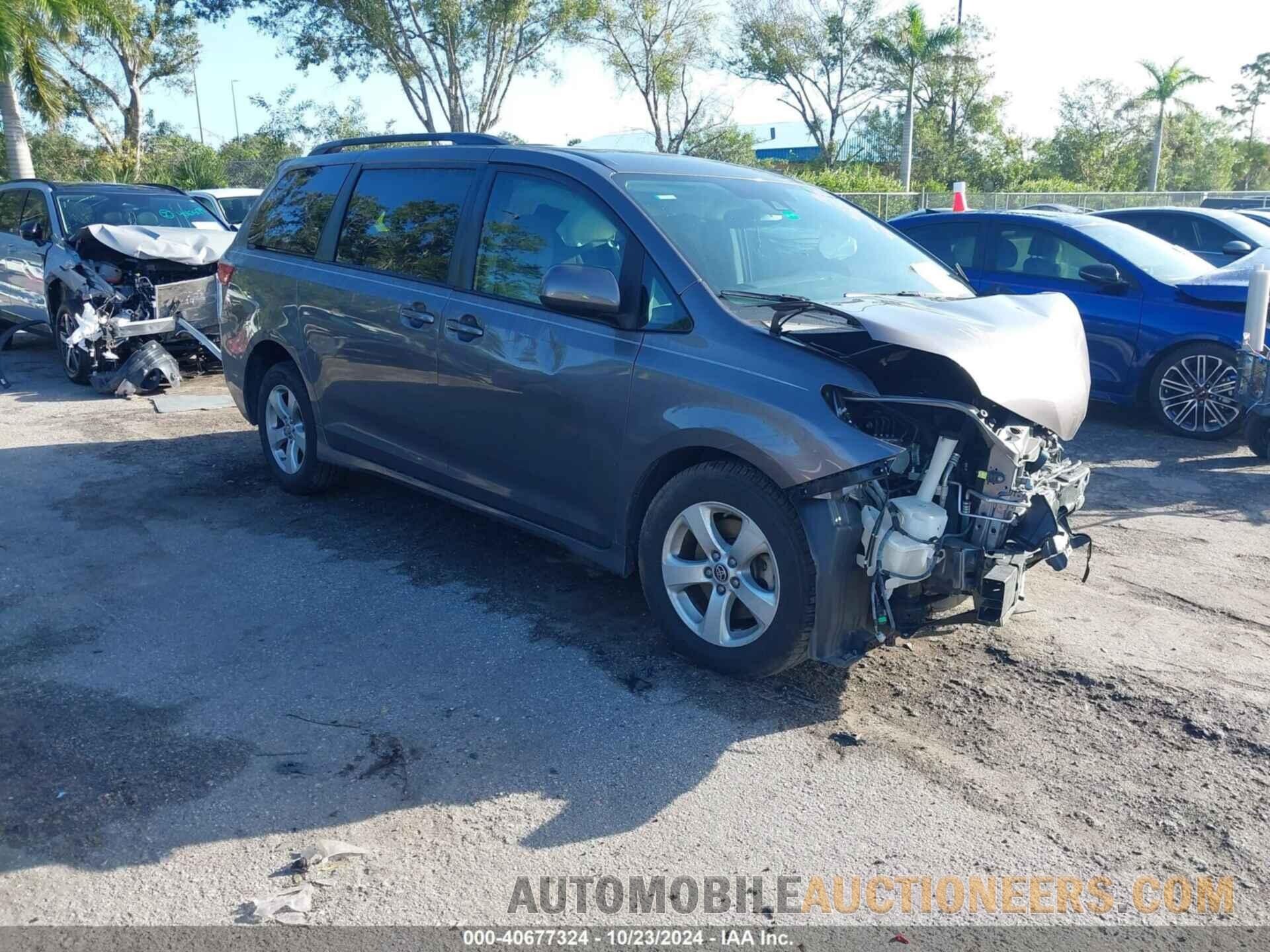 5TDKZ3DC2LS076504 TOYOTA SIENNA 2020