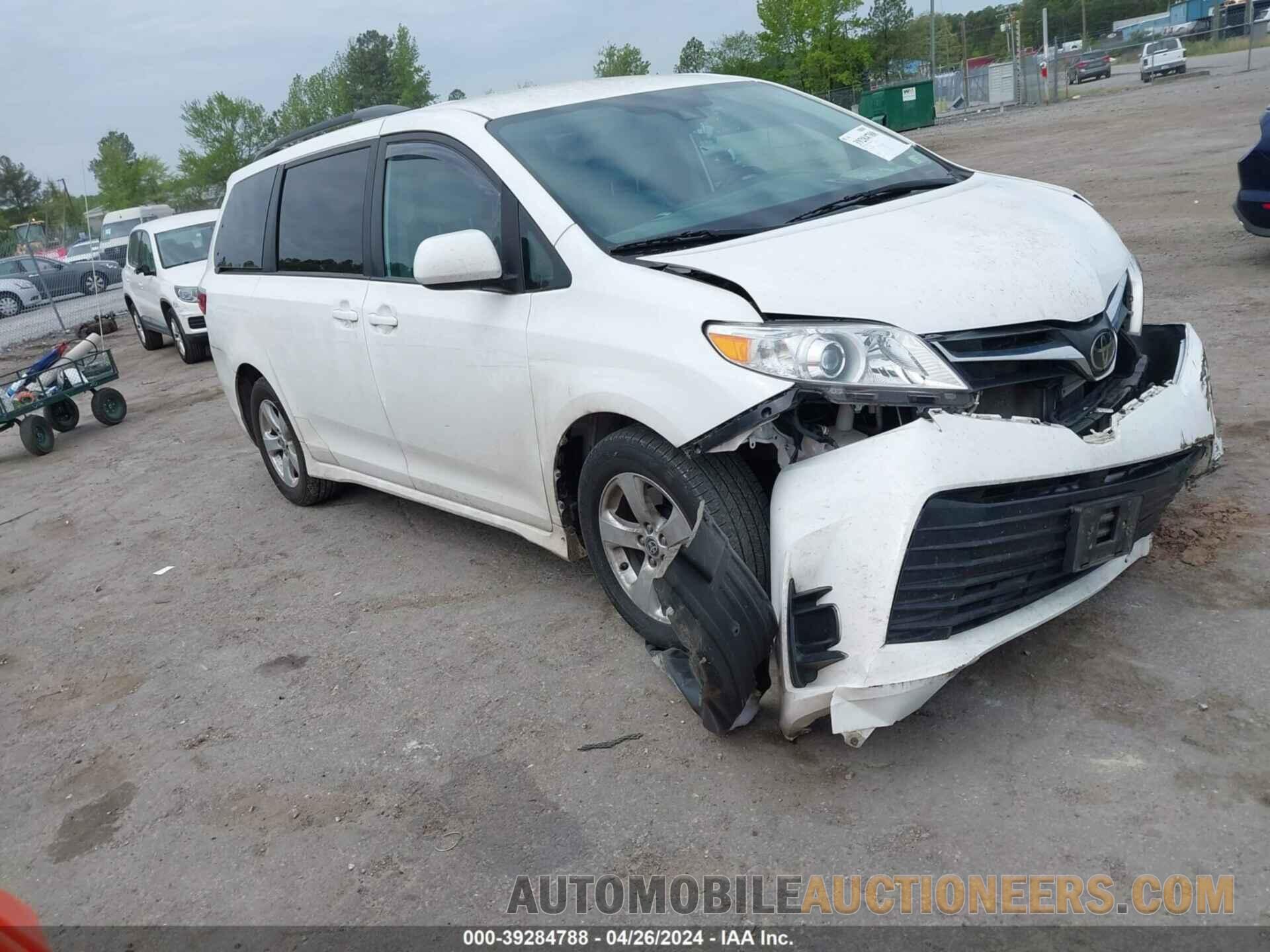 5TDKZ3DC2LS086384 TOYOTA SIENNA 2020