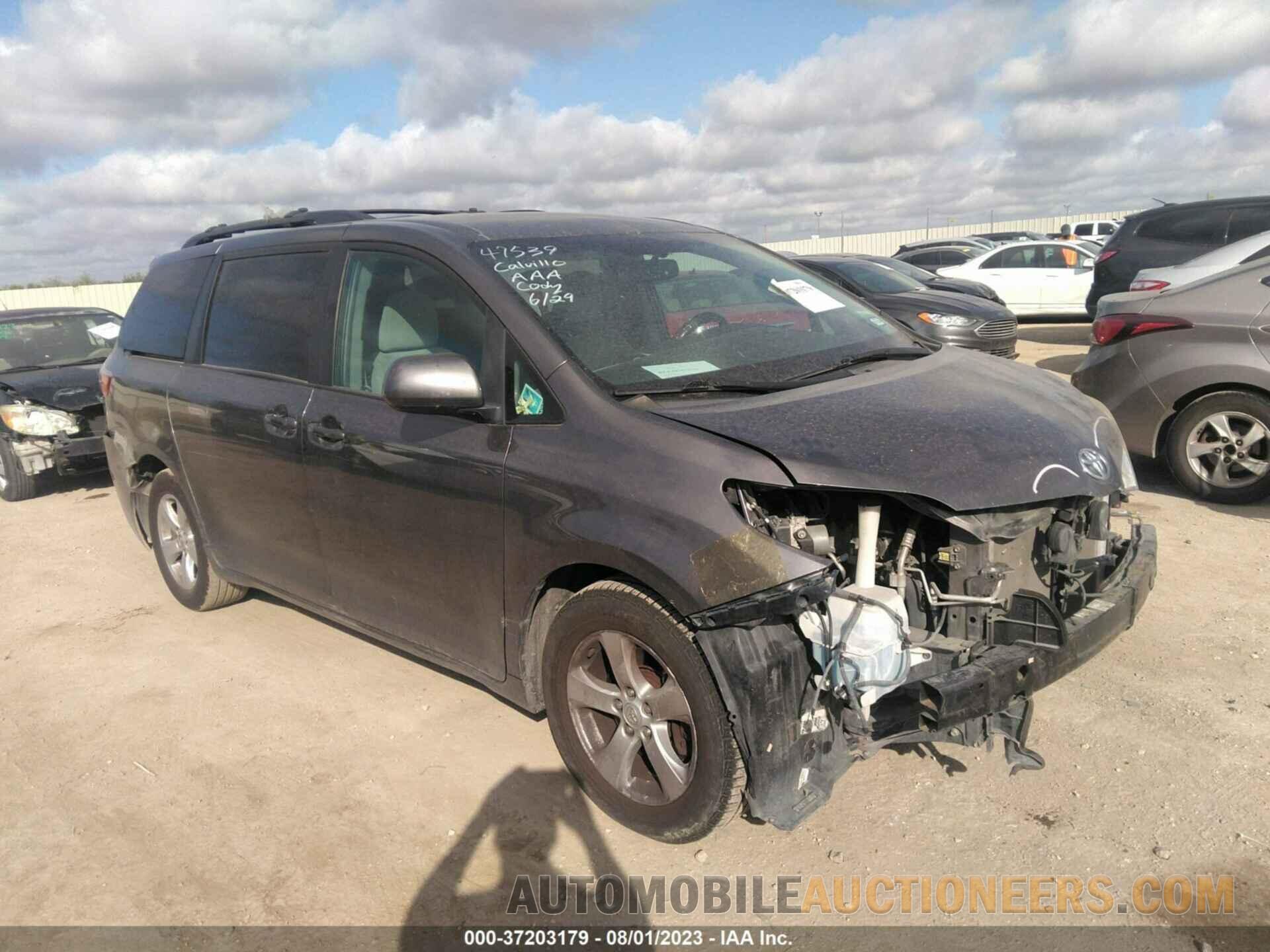 5TDKZ3DC3HS783649 TOYOTA SIENNA 2017