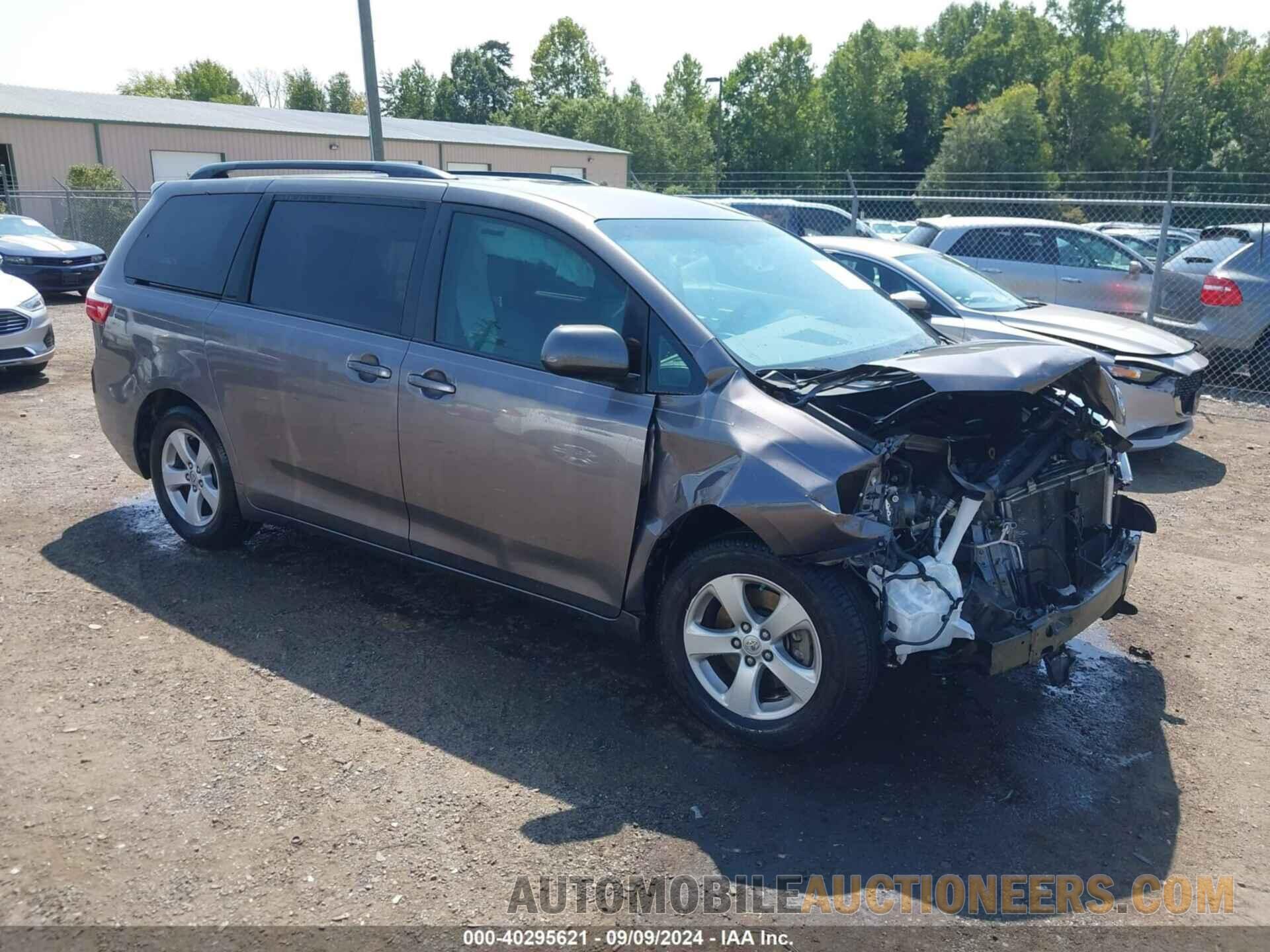 5TDKZ3DC3HS890541 TOYOTA SIENNA 2017