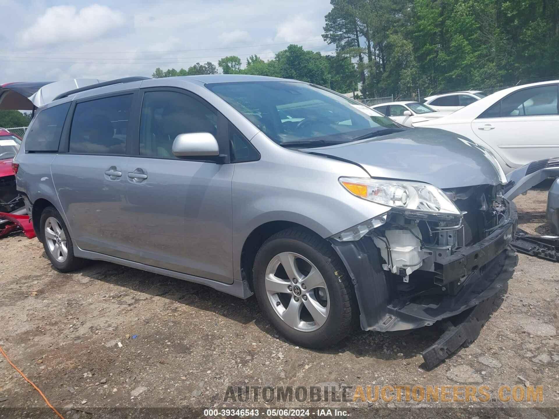 5TDKZ3DC3JS903360 TOYOTA SIENNA 2018