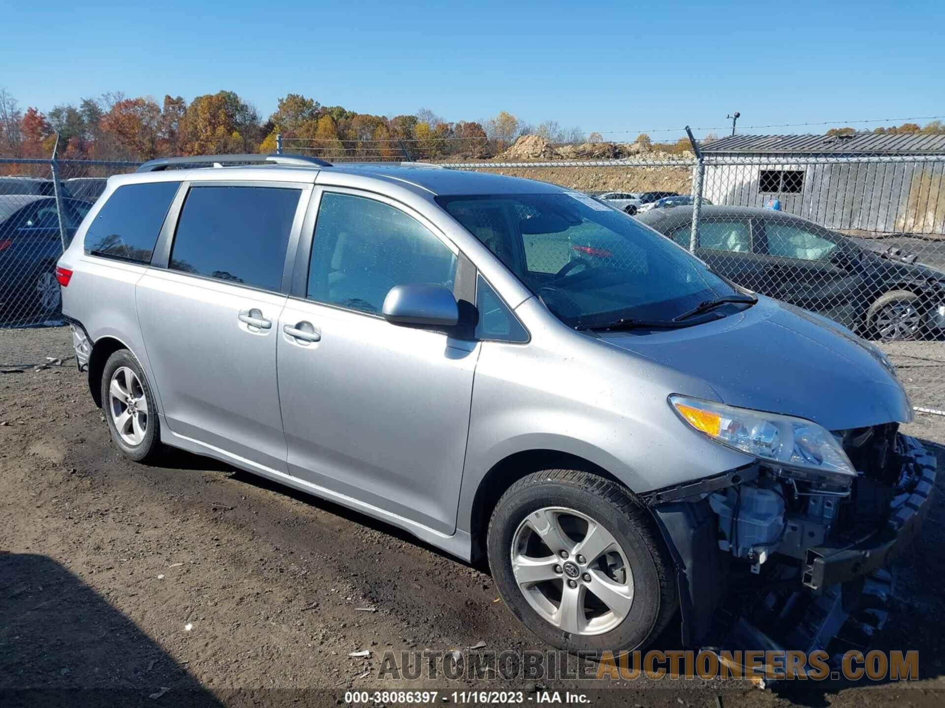 5TDKZ3DC3JS931840 TOYOTA SIENNA 2018