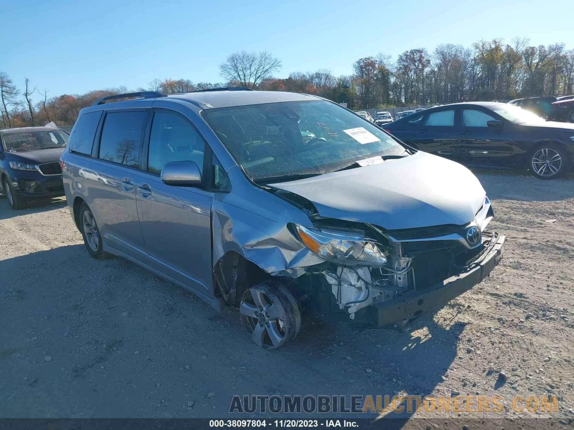 5TDKZ3DC3JS955944 TOYOTA SIENNA 2018