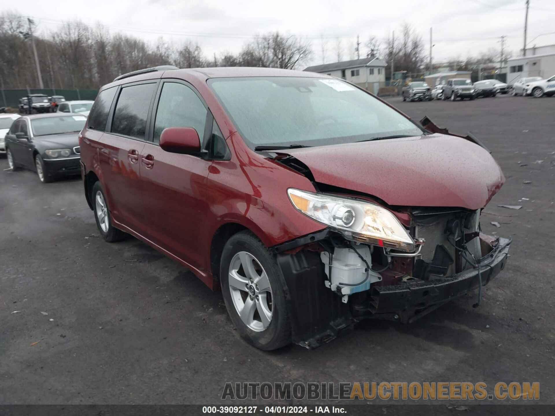 5TDKZ3DC3KS008419 TOYOTA SIENNA 2019