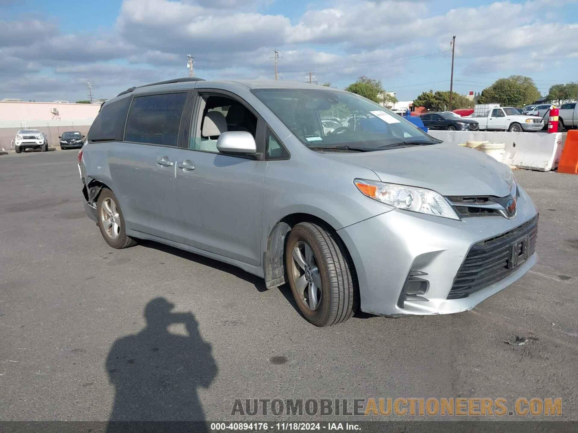 5TDKZ3DC3KS014706 TOYOTA SIENNA 2019